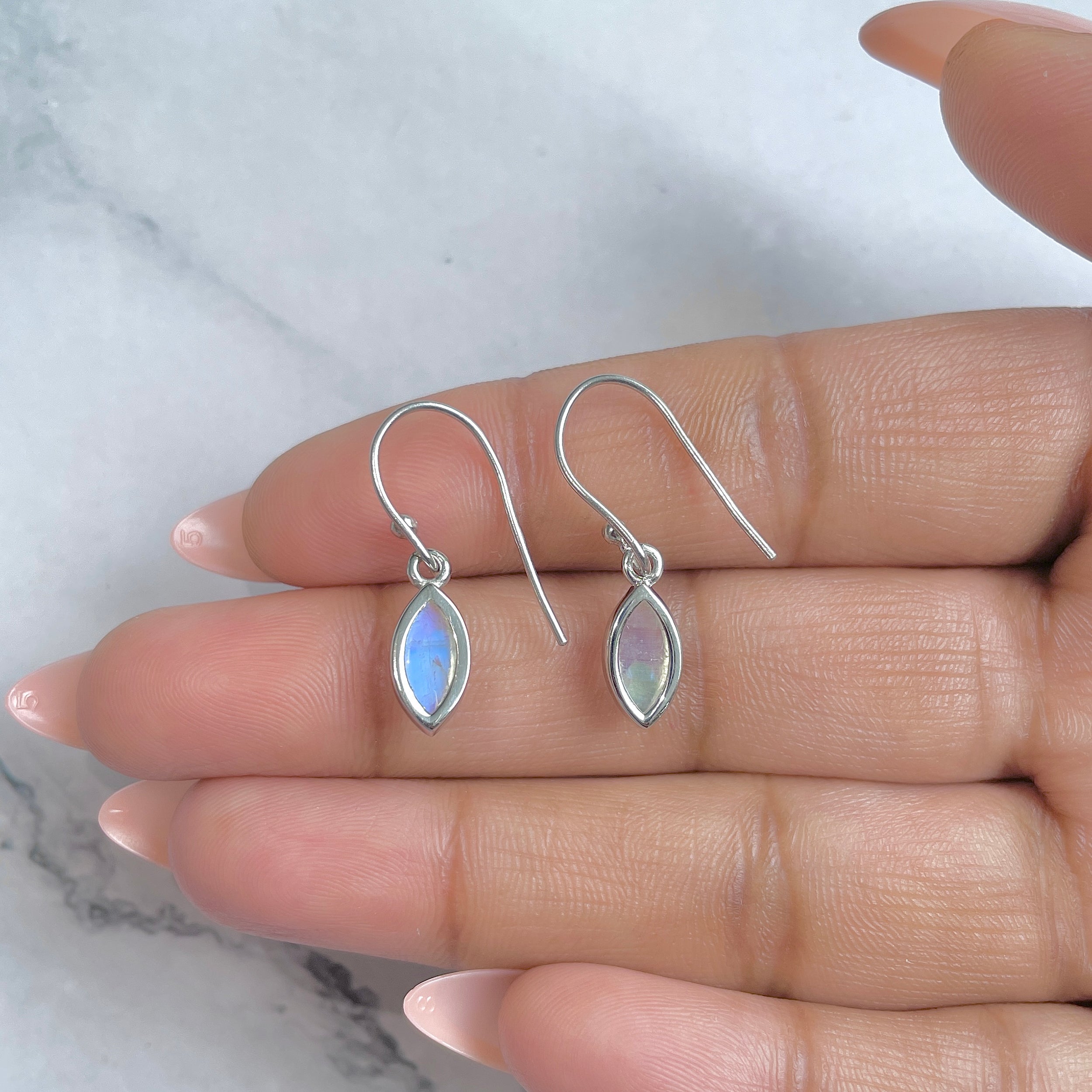 Moonstone Earring-(RBM-RDE-1019.)