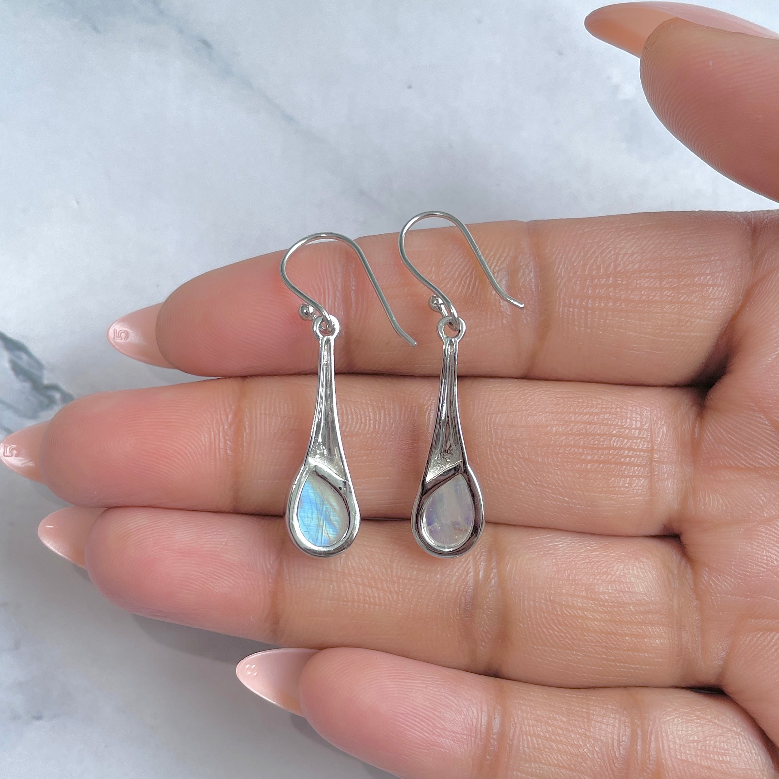 Moonstone Earring-(RBM-RDE-107.)