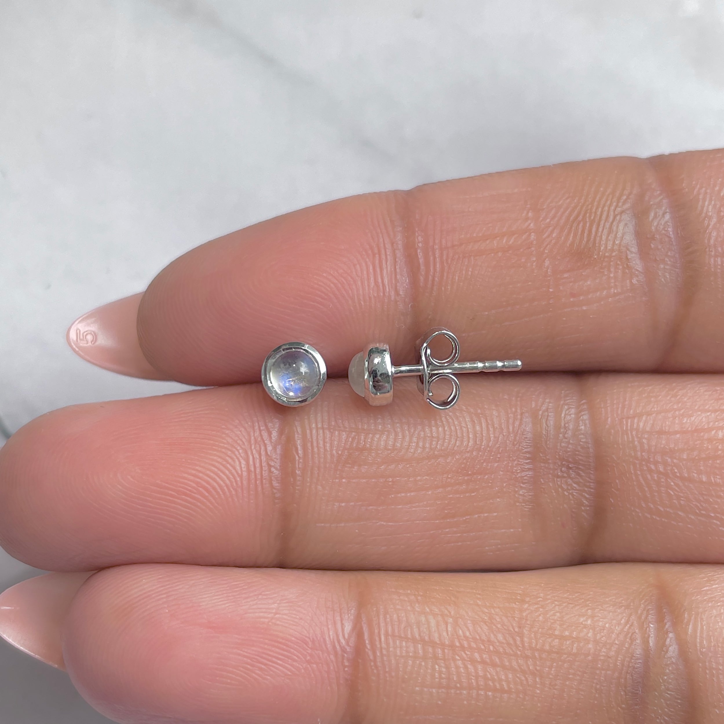 Moonstone Earring-(RBM-RDE-1072.)