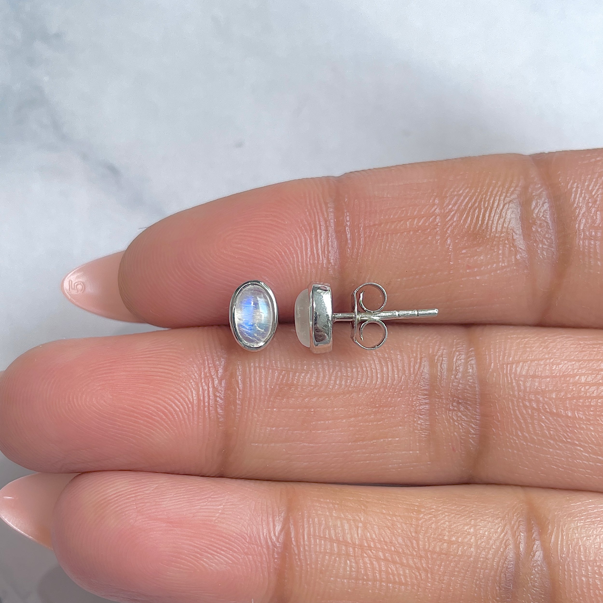 Moonstone Earring-(RBM-RDE-1112.)