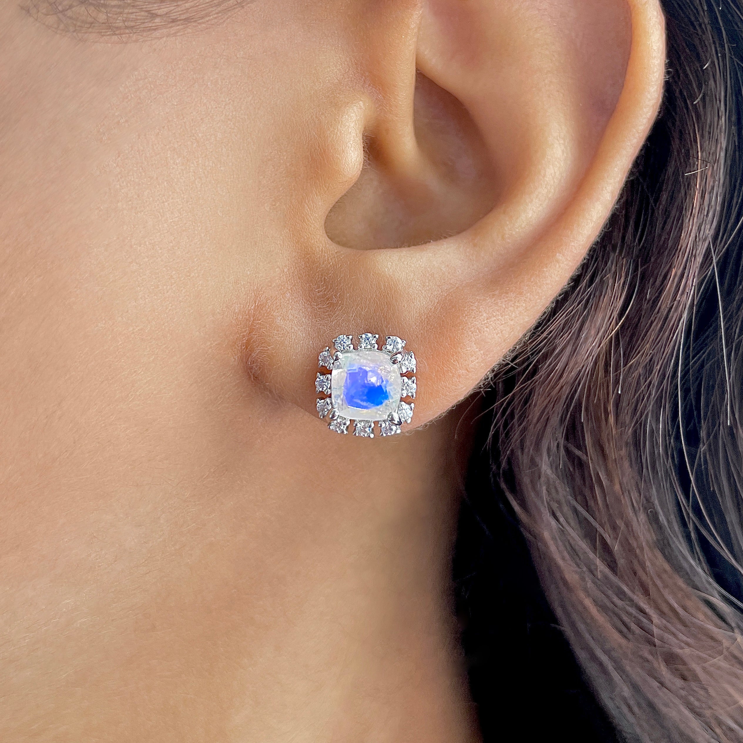 Moonstone Earring-(RBM-RDE-1263.)