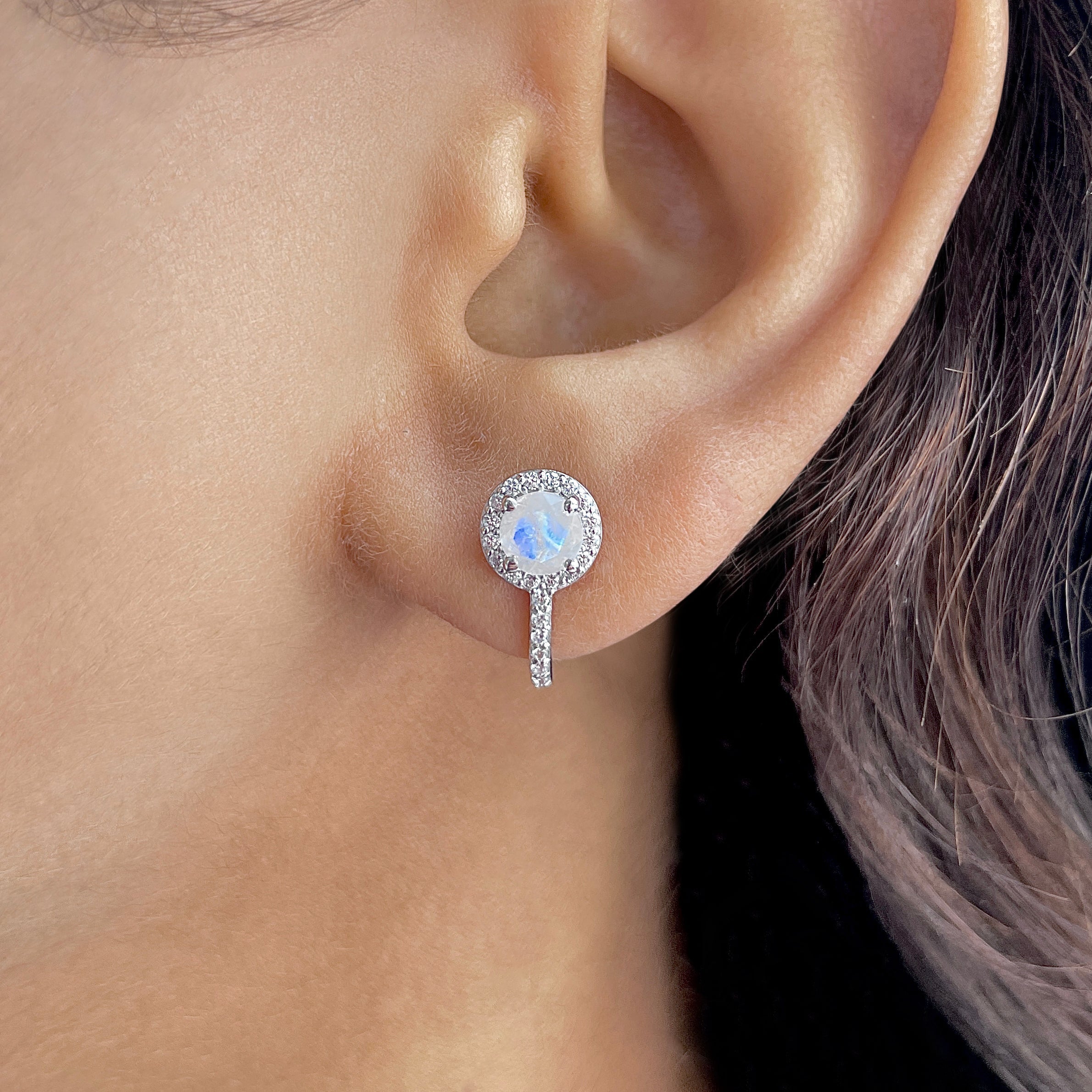 Moonstone Earring-(RBM-RDE-1264.)