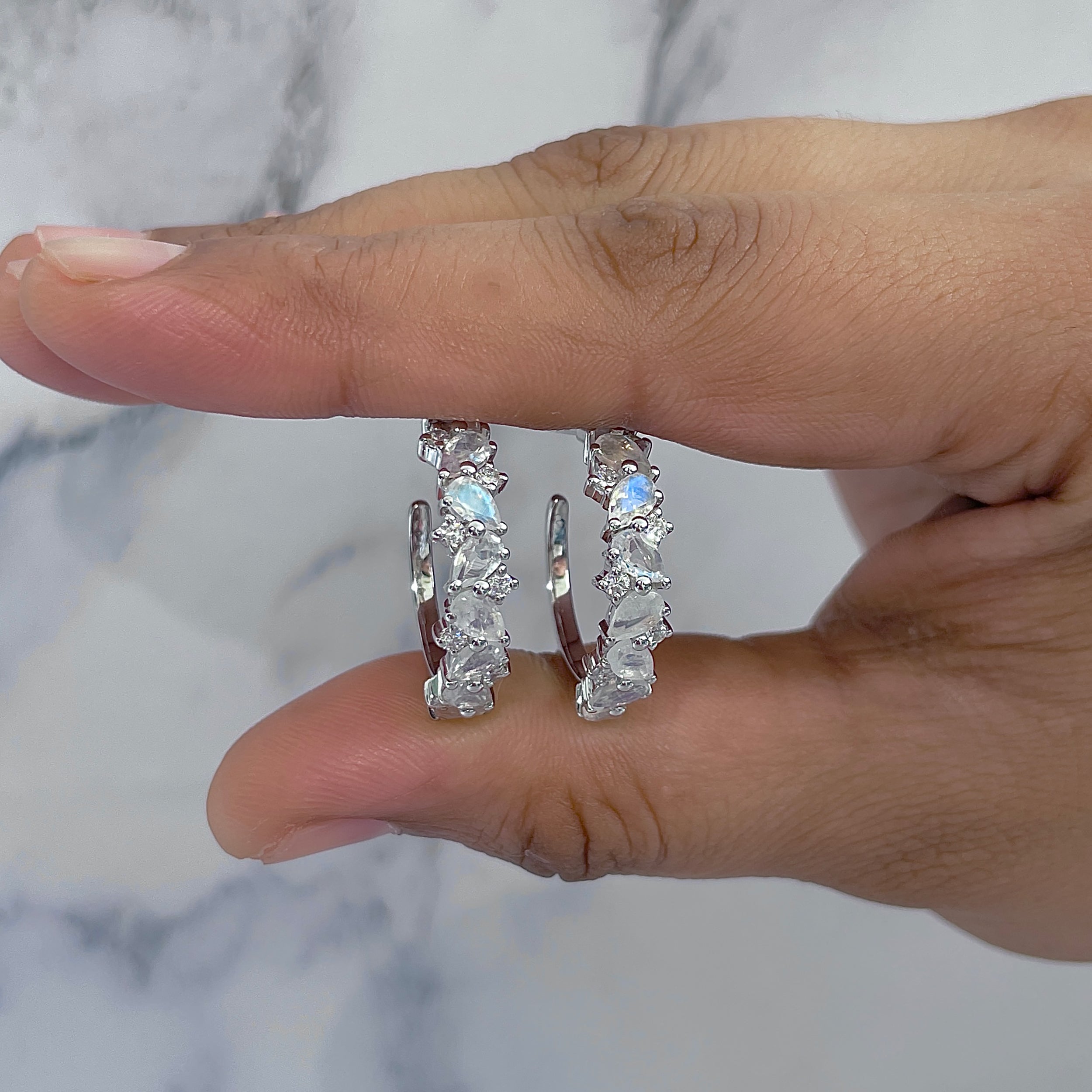 Moonstone Earring-(RBM-RDE-1278.)