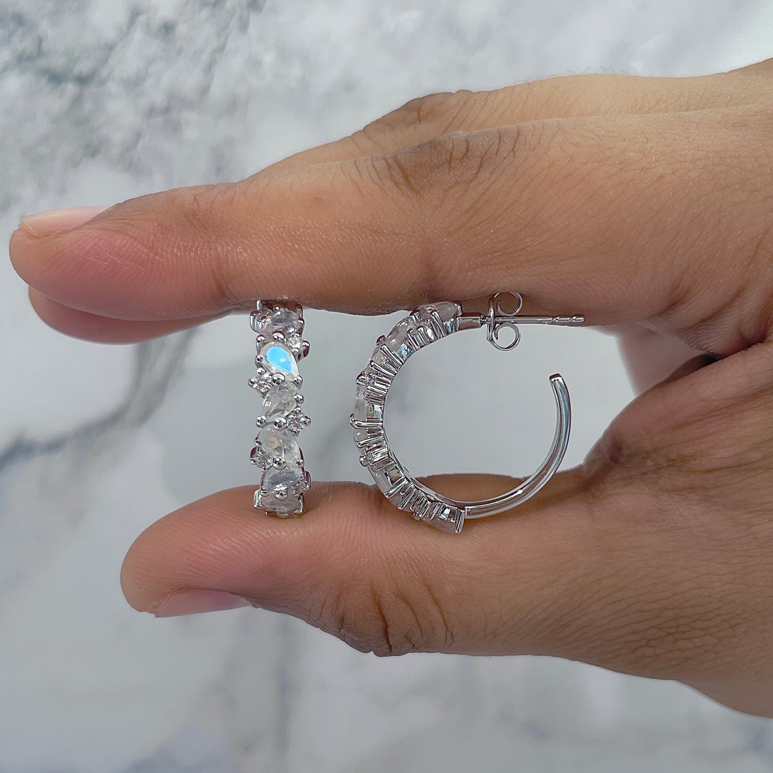 Moonstone Earring-(RBM-RDE-1278.)