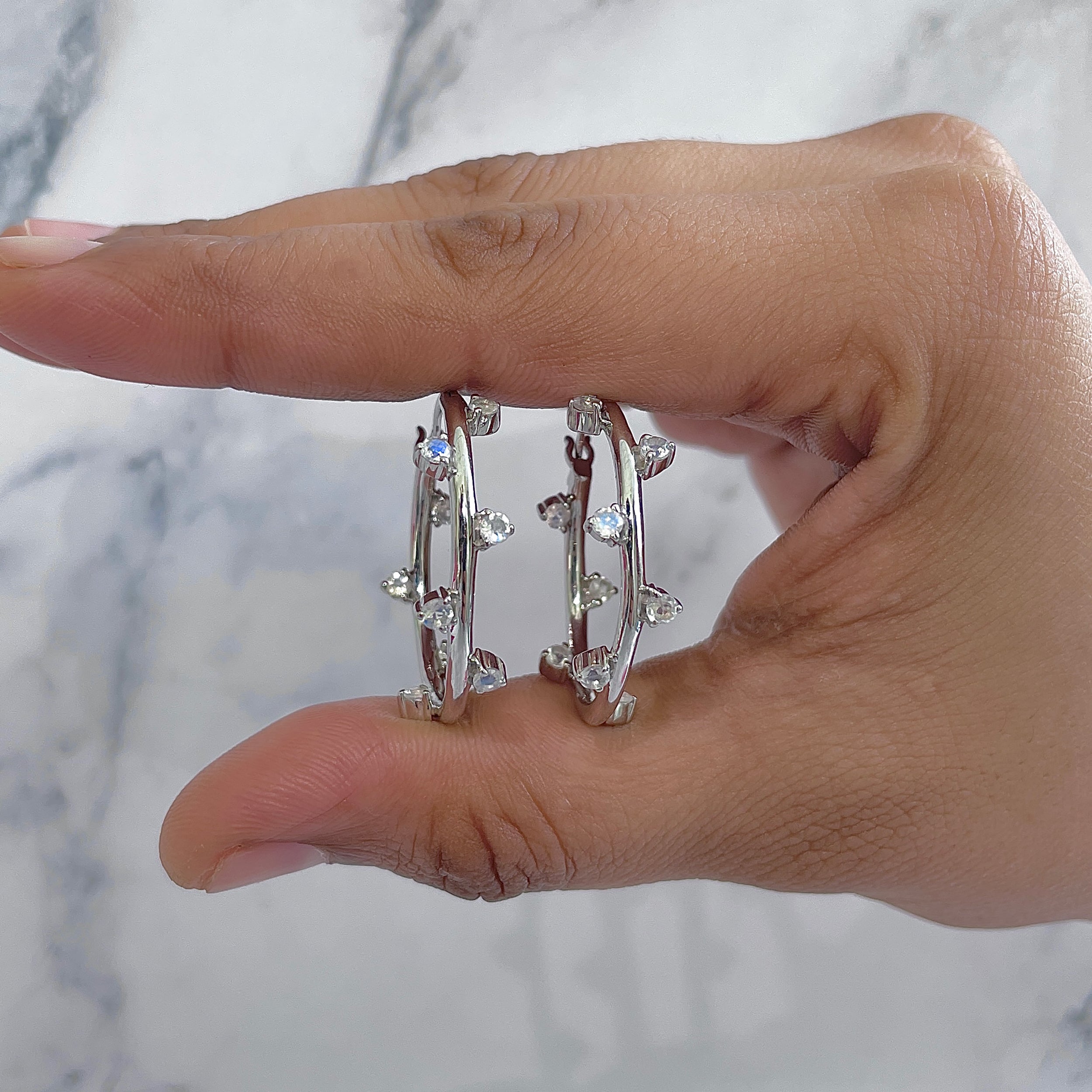 Moonstone Earring-(RBM-RDE-1280.)