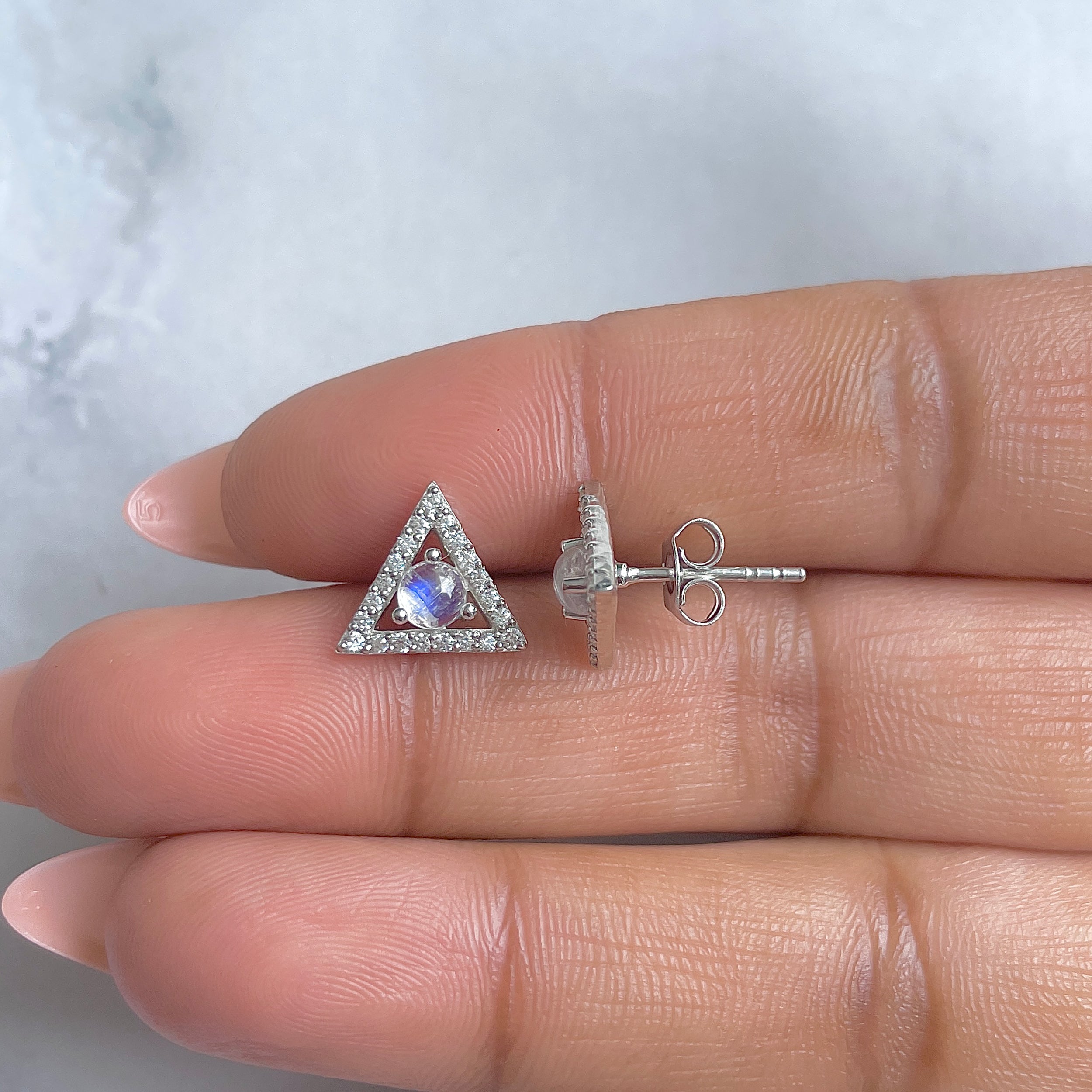 Moonstone Earring-(RBM-RDE-848.)