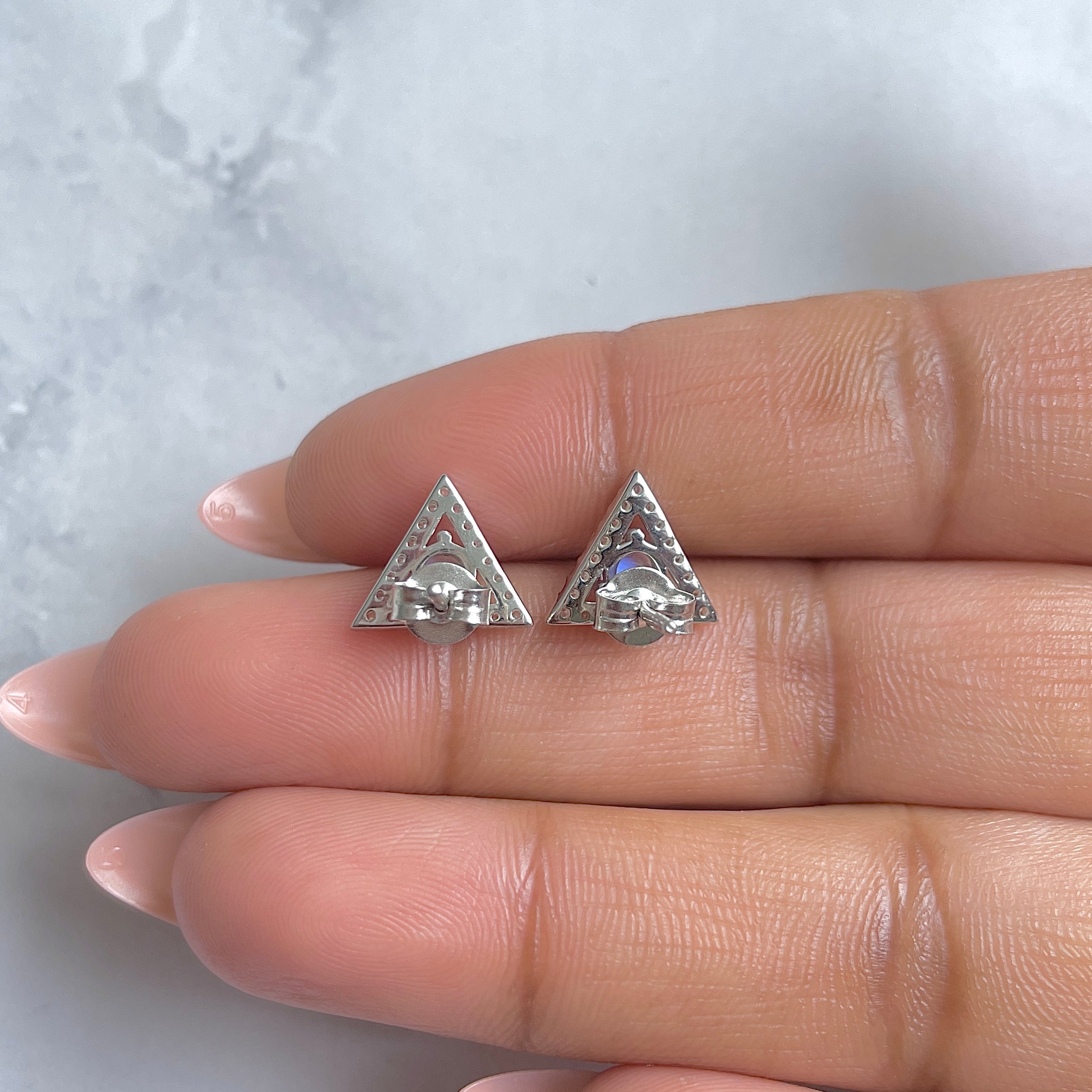 Moonstone Earring-(RBM-RDE-848.)