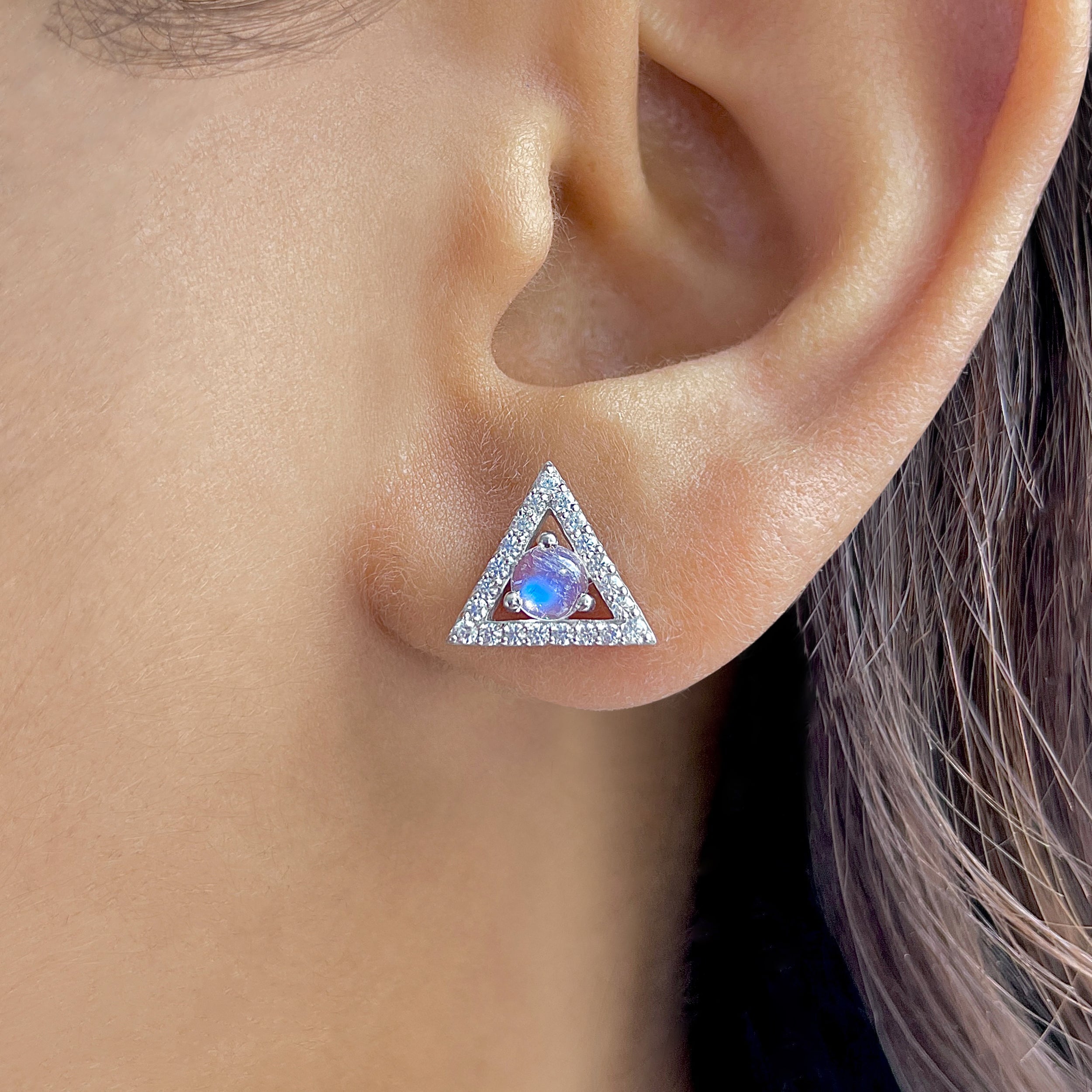Moonstone Earring-(RBM-RDE-848.)