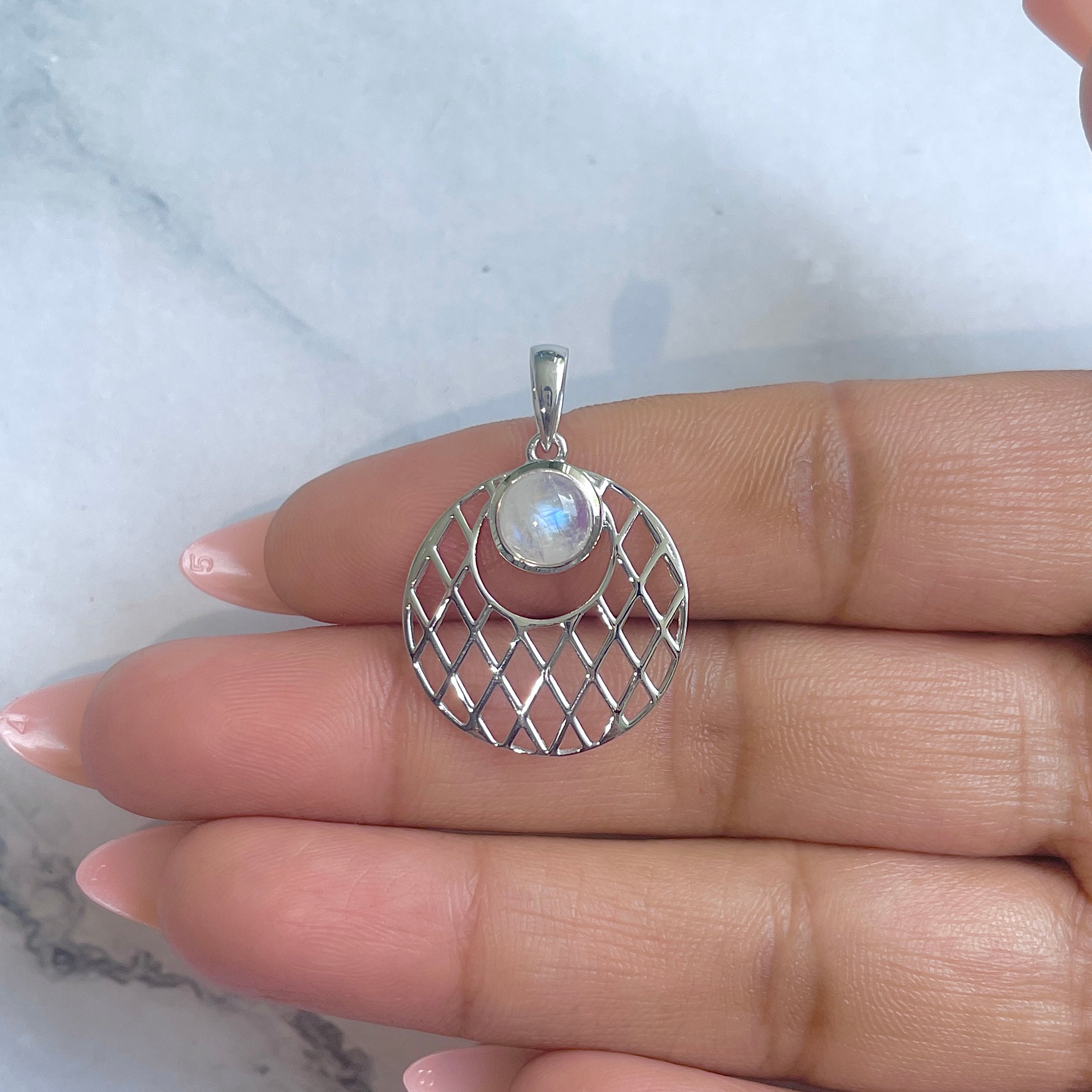 Moonstone Pendant-(RBM-RDEP-151.)