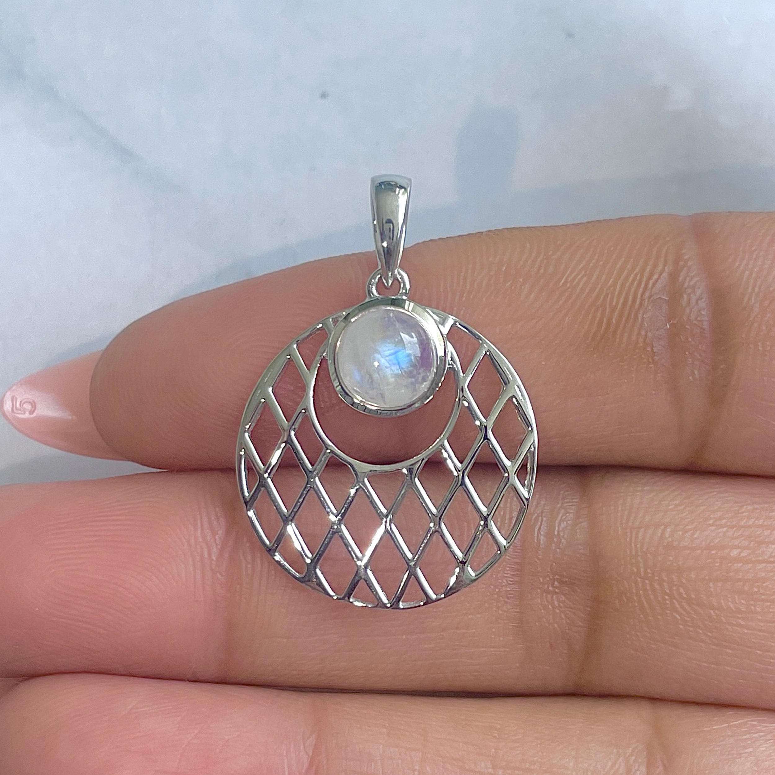 Moonstone Pendant-(RBM-RDEP-151.)