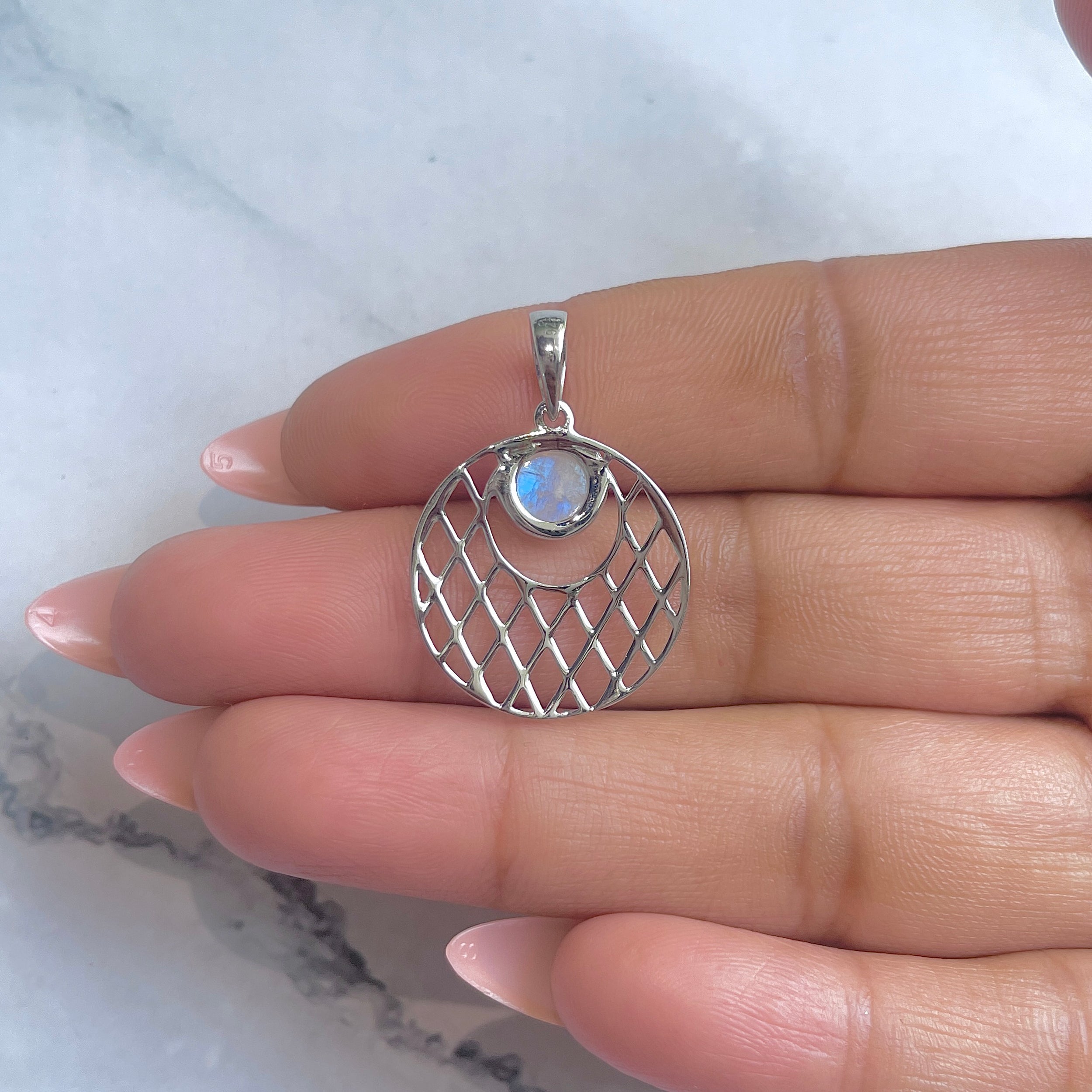 Moonstone Pendant-(RBM-RDEP-151.)