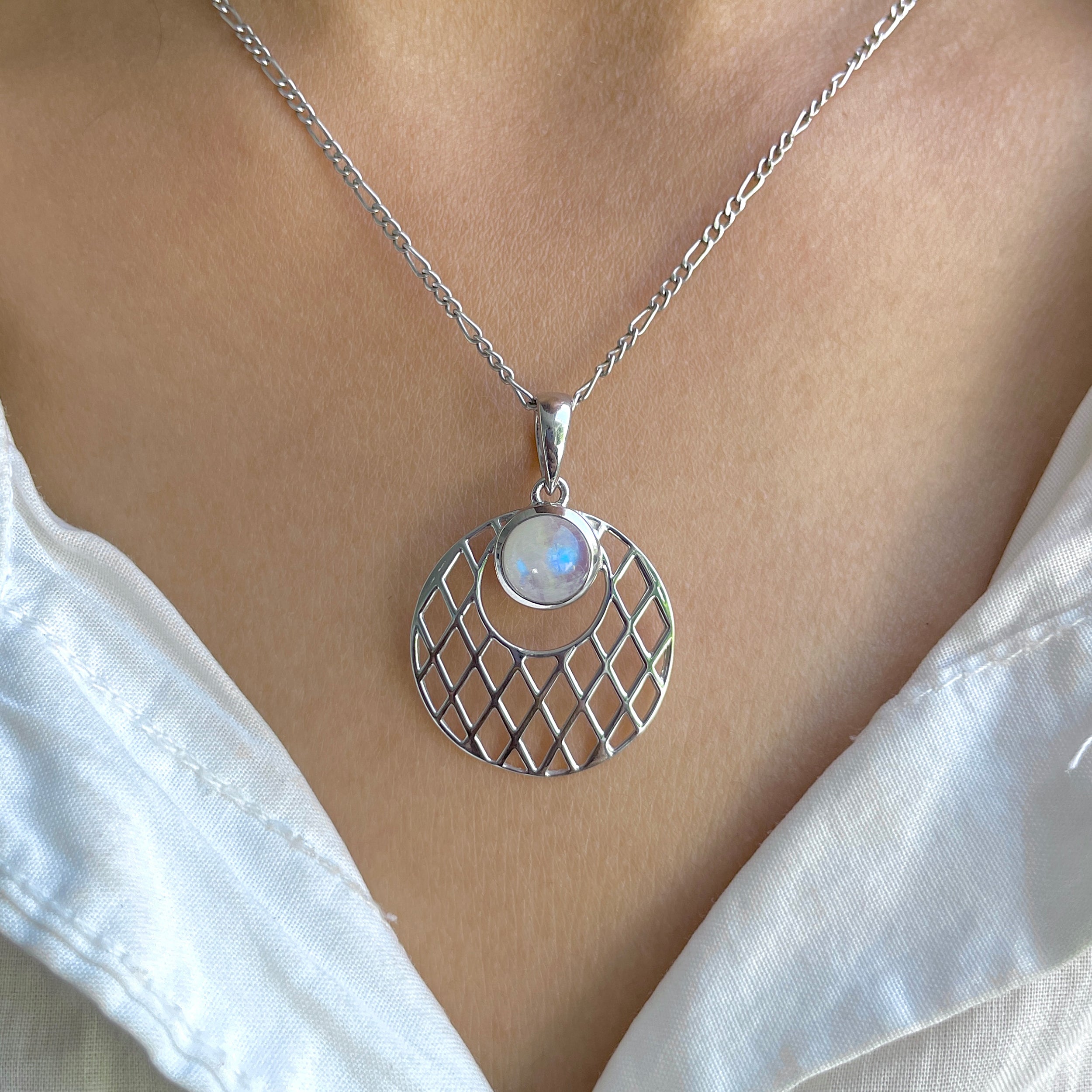 Moonstone Pendant-(RBM-RDEP-151.)