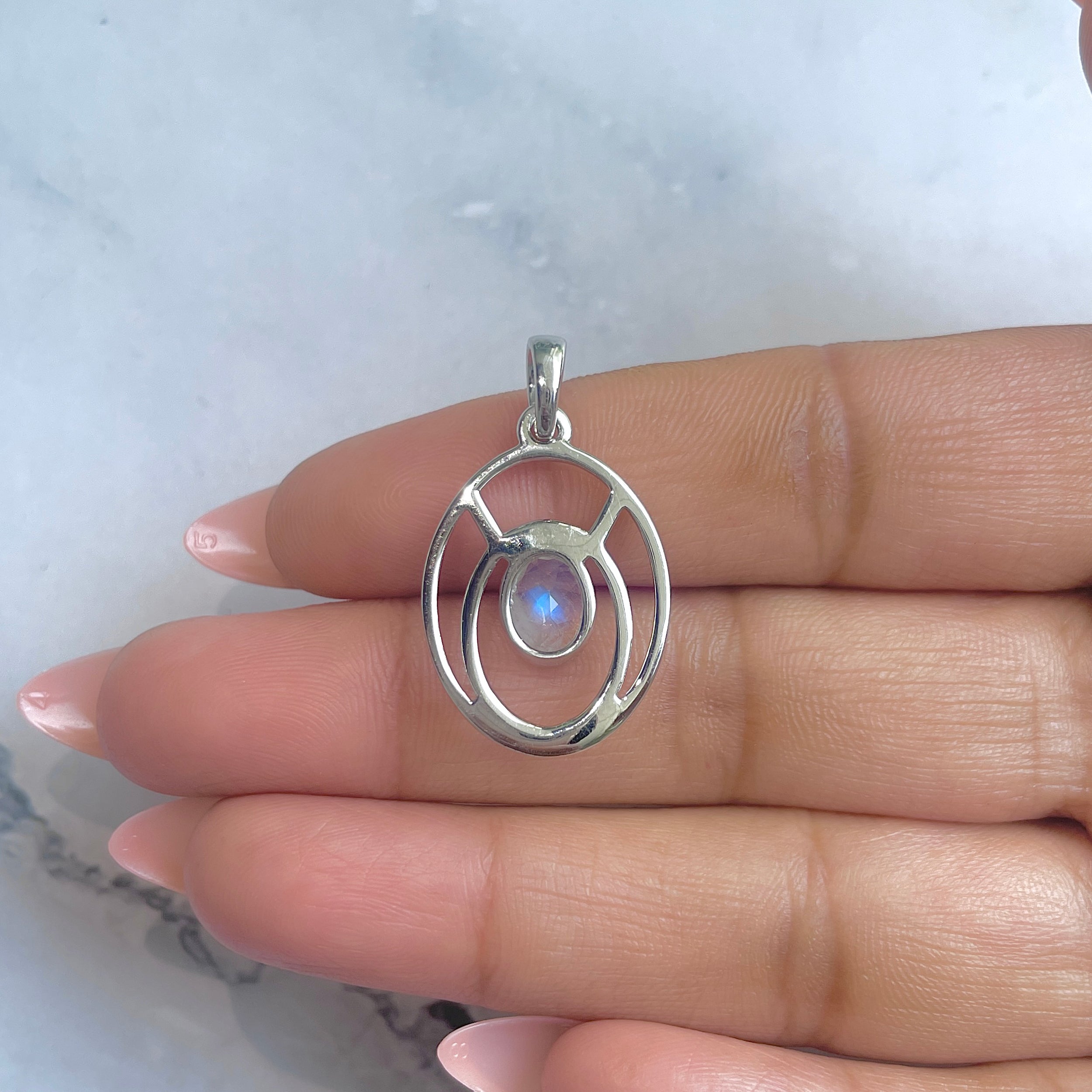 Moonstone Pendant-(RBM-RDP-139.)