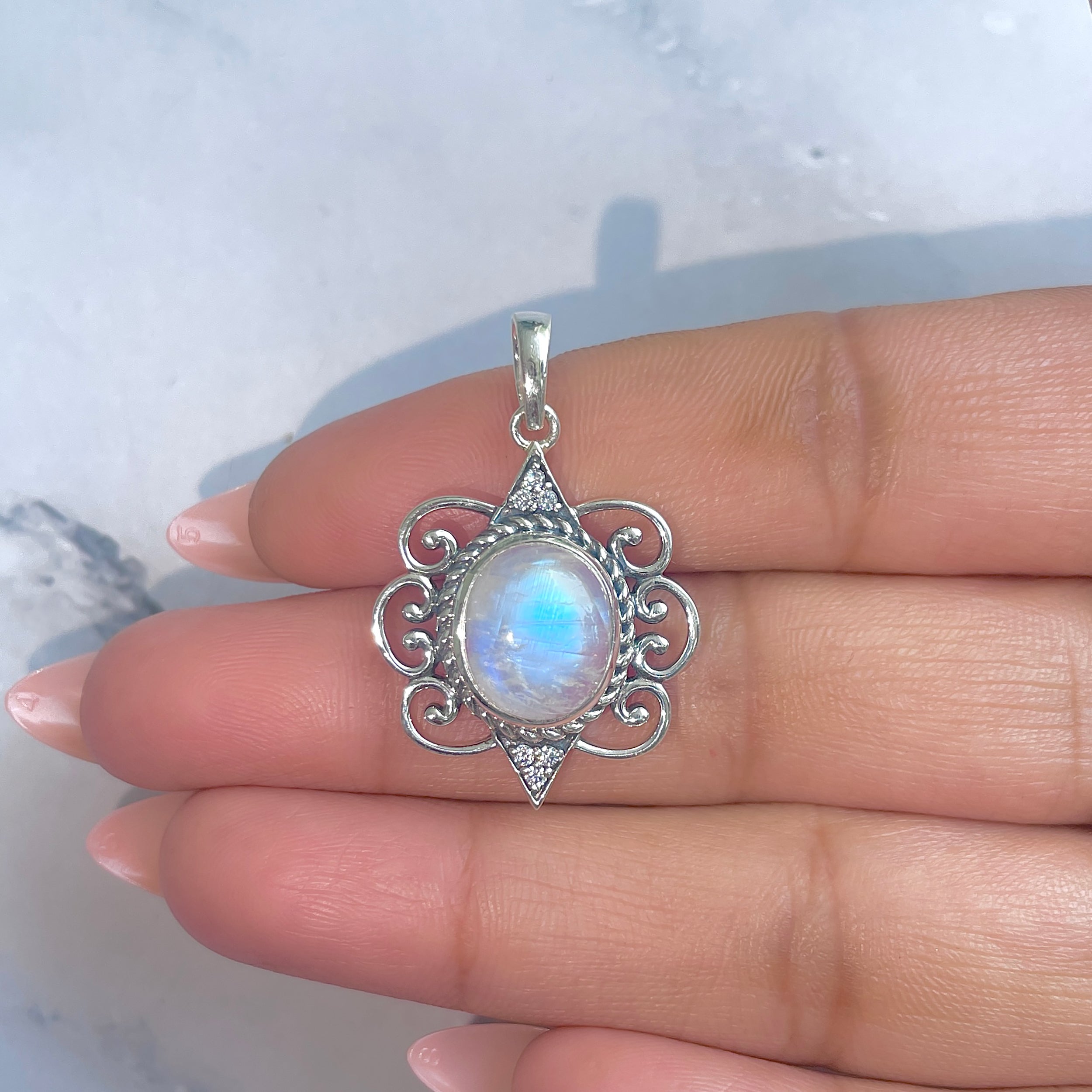 Moonstone Pendant-(RBM-RDP-334.)