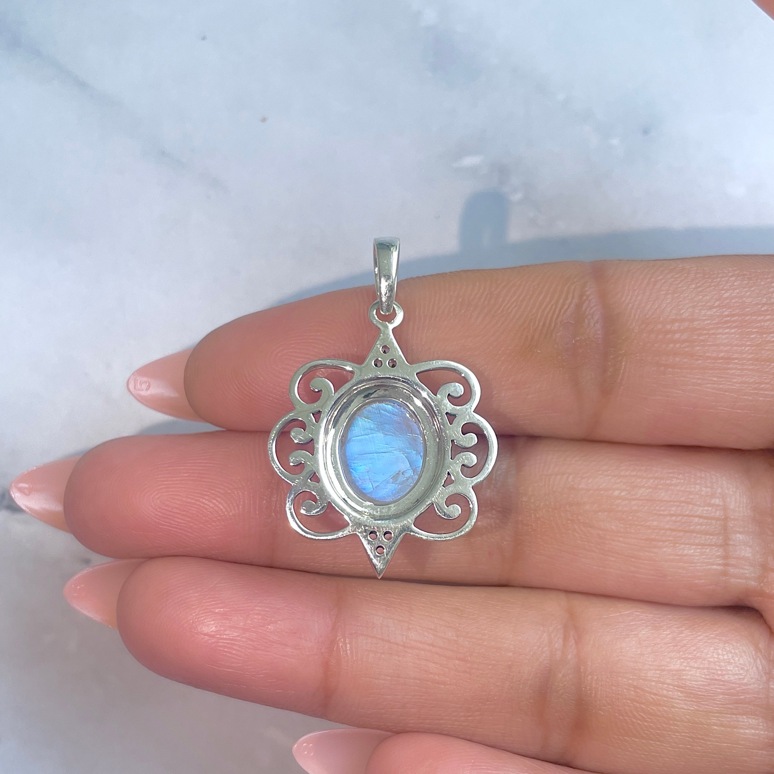 Moonstone Pendant-(RBM-RDP-334.)