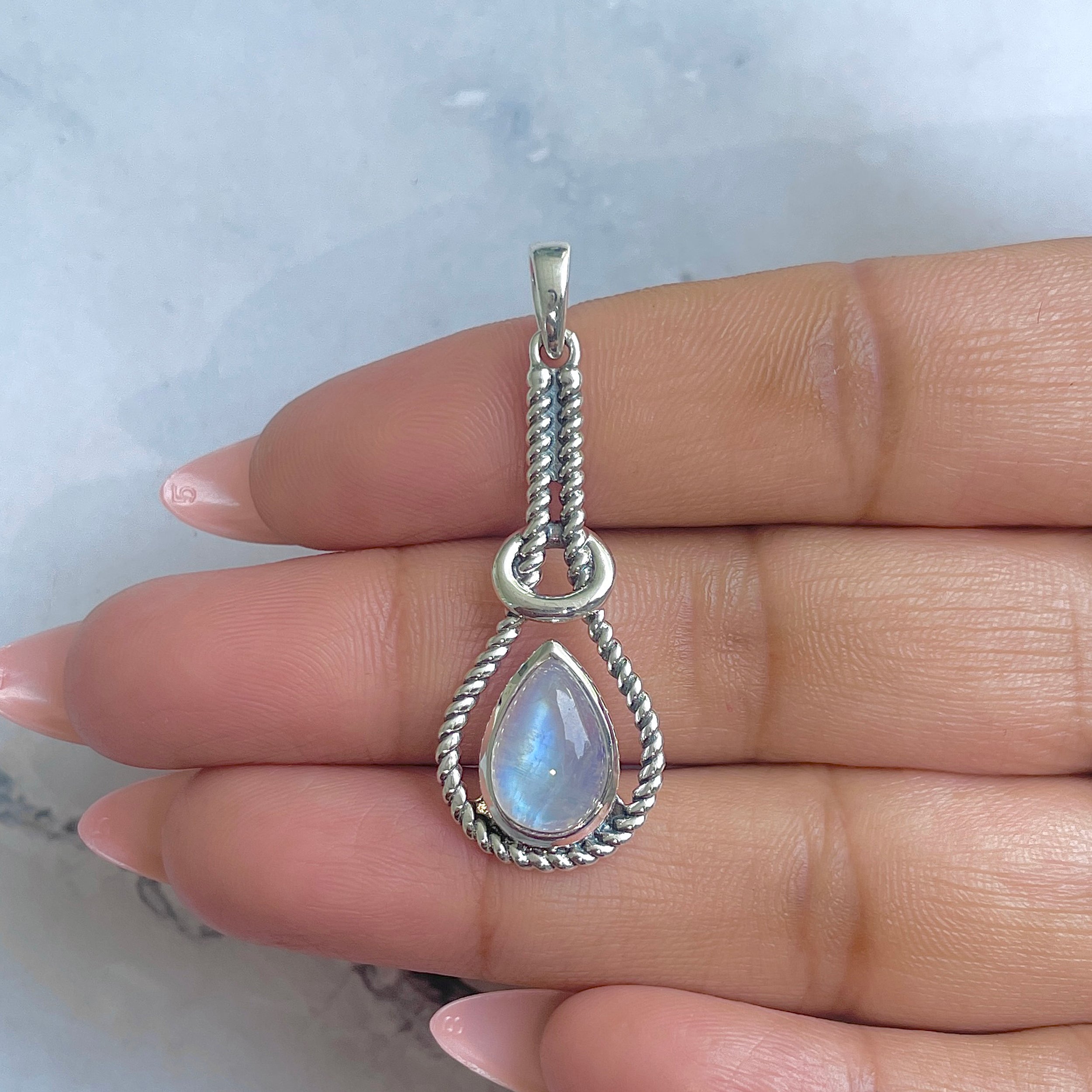 Moonstone Pendant-(RBM-RDP-81.)