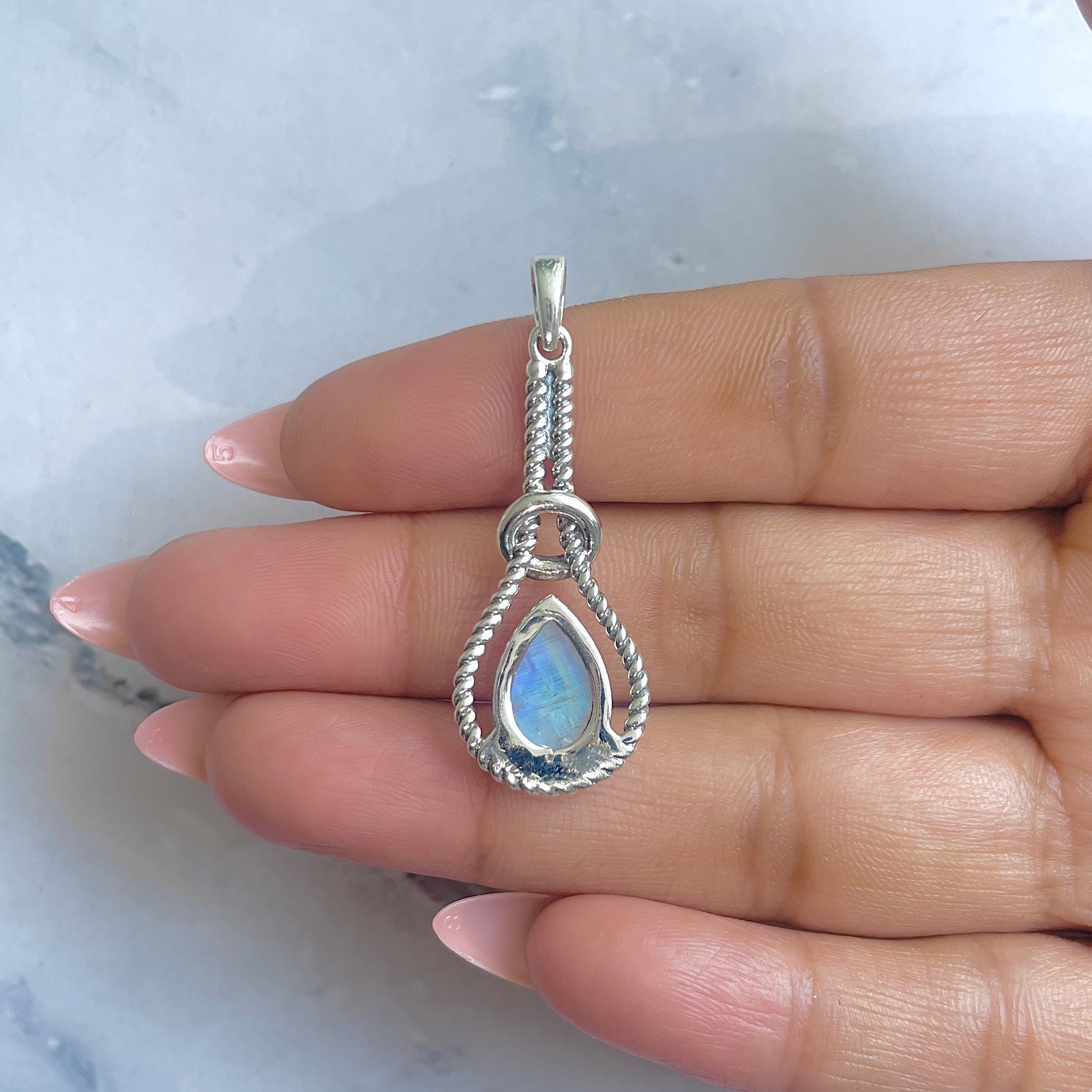 Moonstone Pendant-(RBM-RDP-81.)
