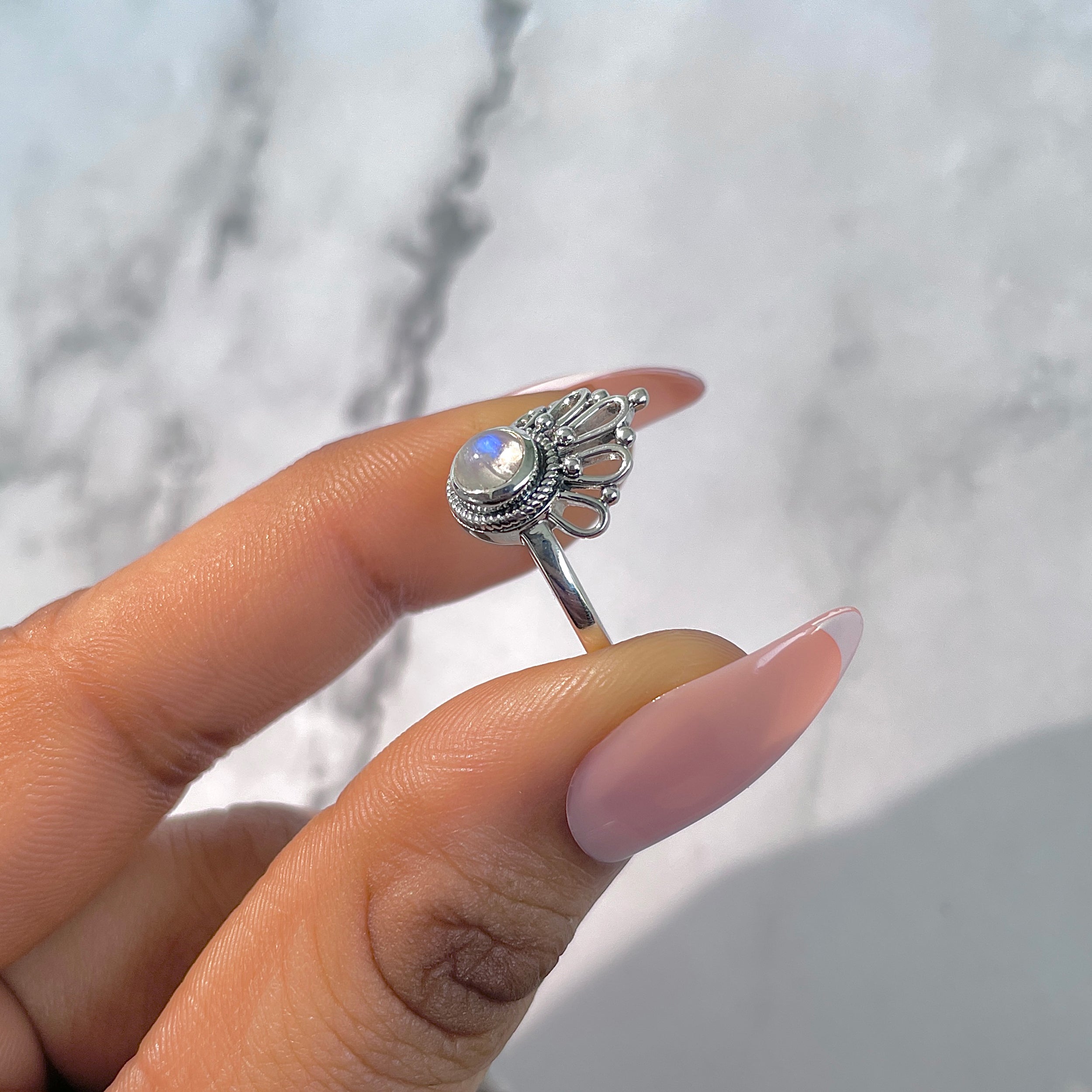 Moonstone Ring-(RBM-RDR-1305.)