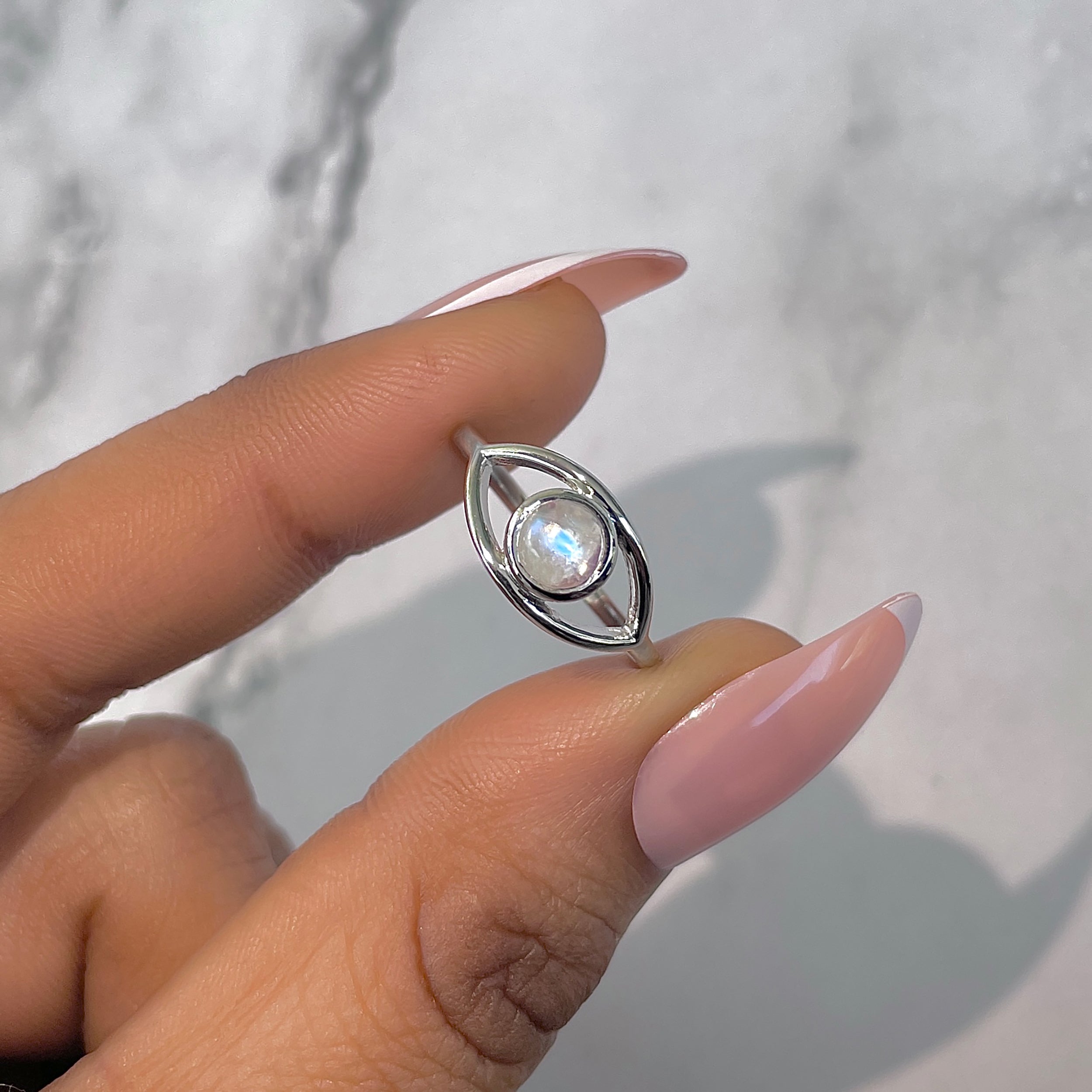 Moonstone Ring-(RBM-RDR-1324.)