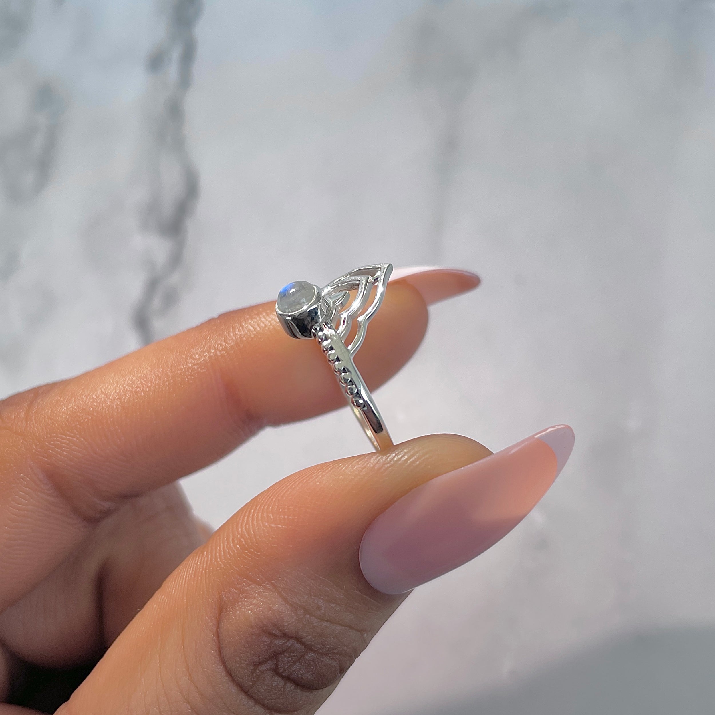 Moonstone Ring-(RBM-RDR-1328.)