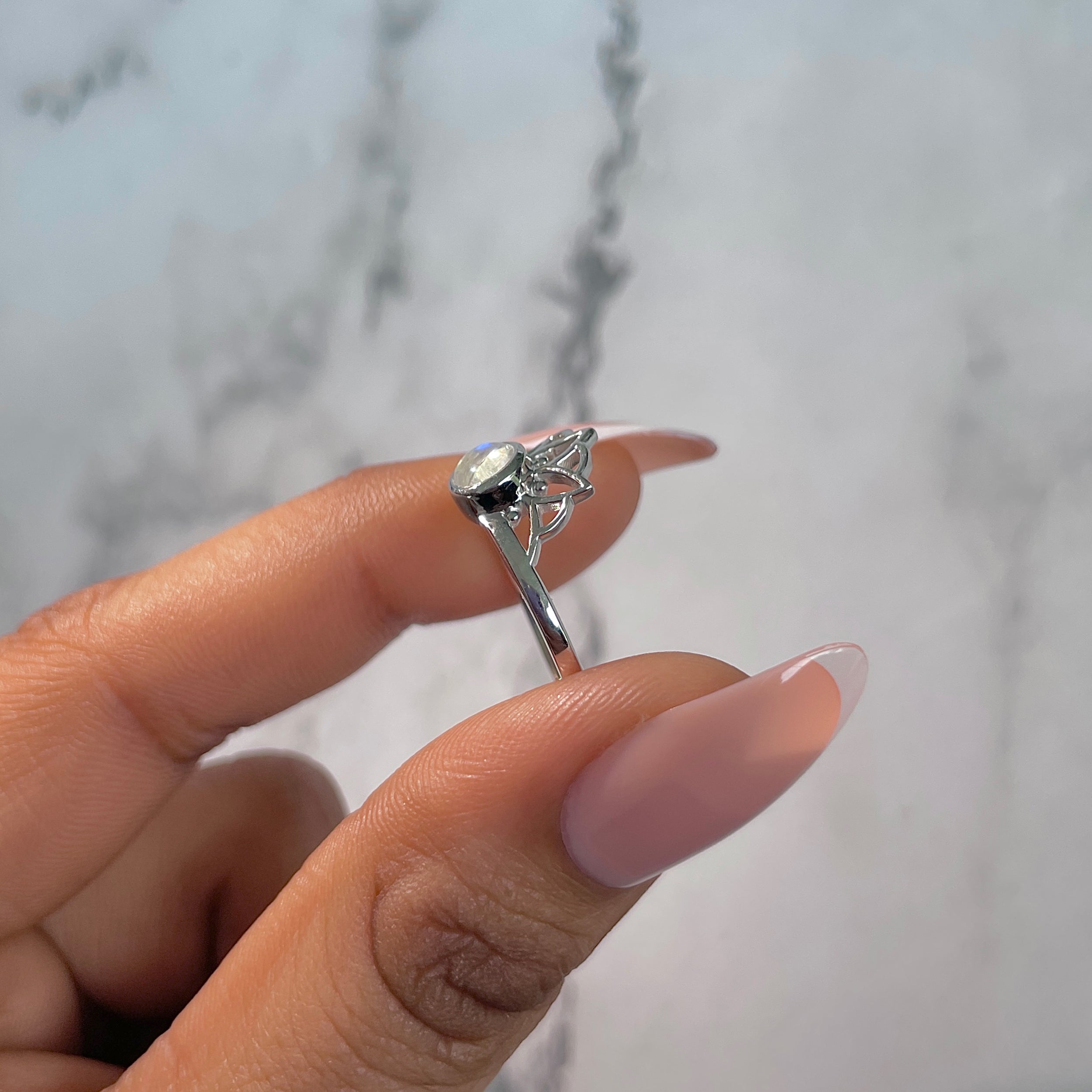 Moonstone Ring-(RBM-RDR-1329.)