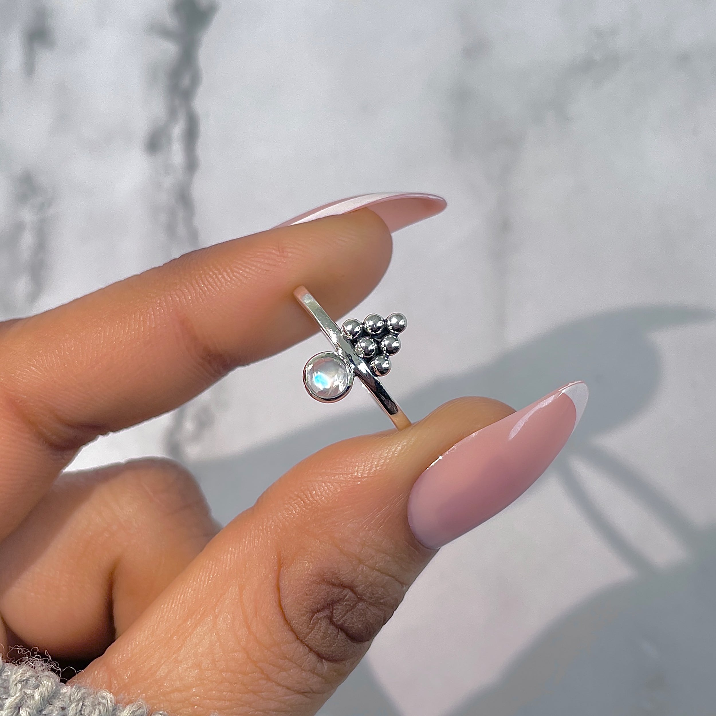 Moonstone Ring-(RBM-RDR-1332.)