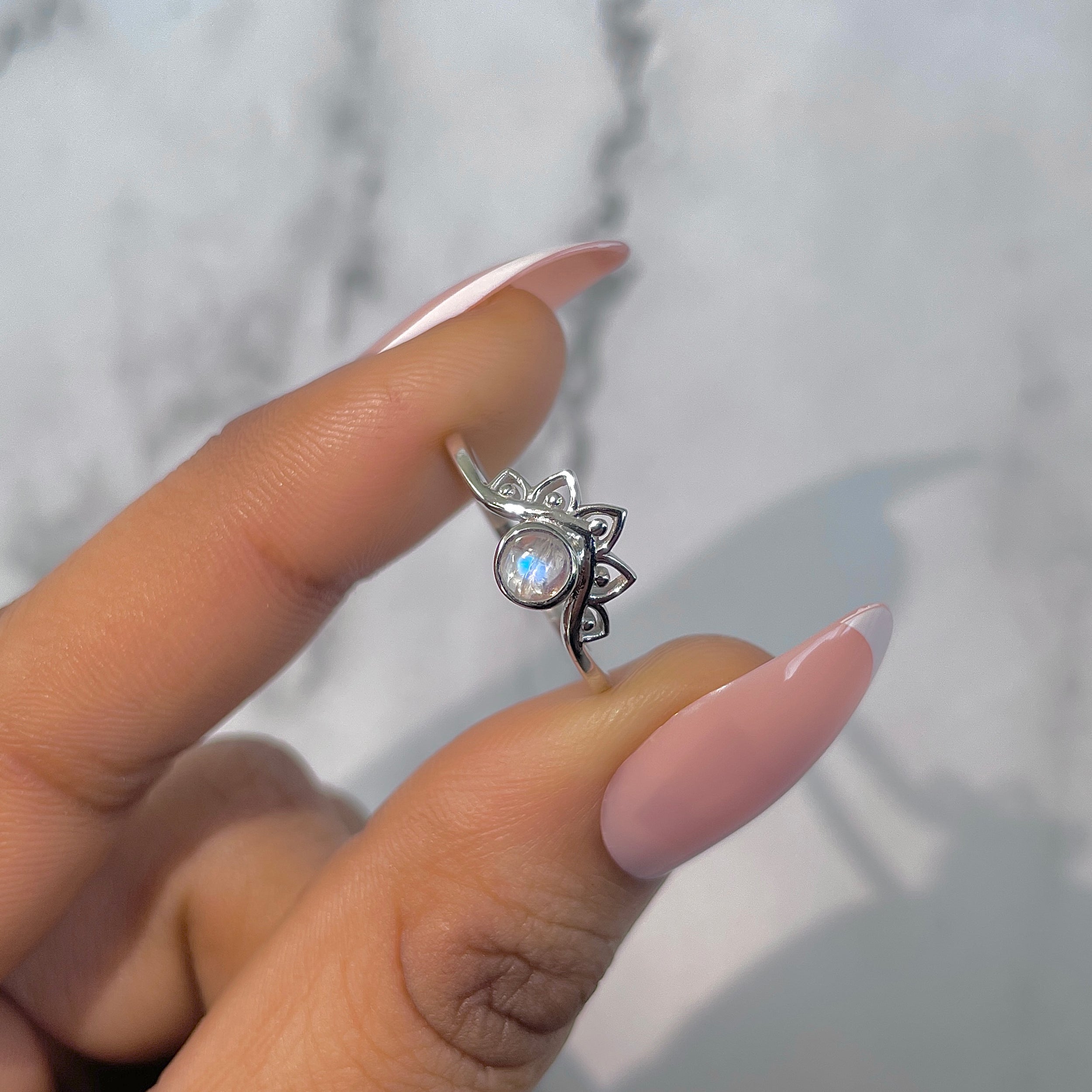 Moonstone Ring-(RBM-RDR-1342.)