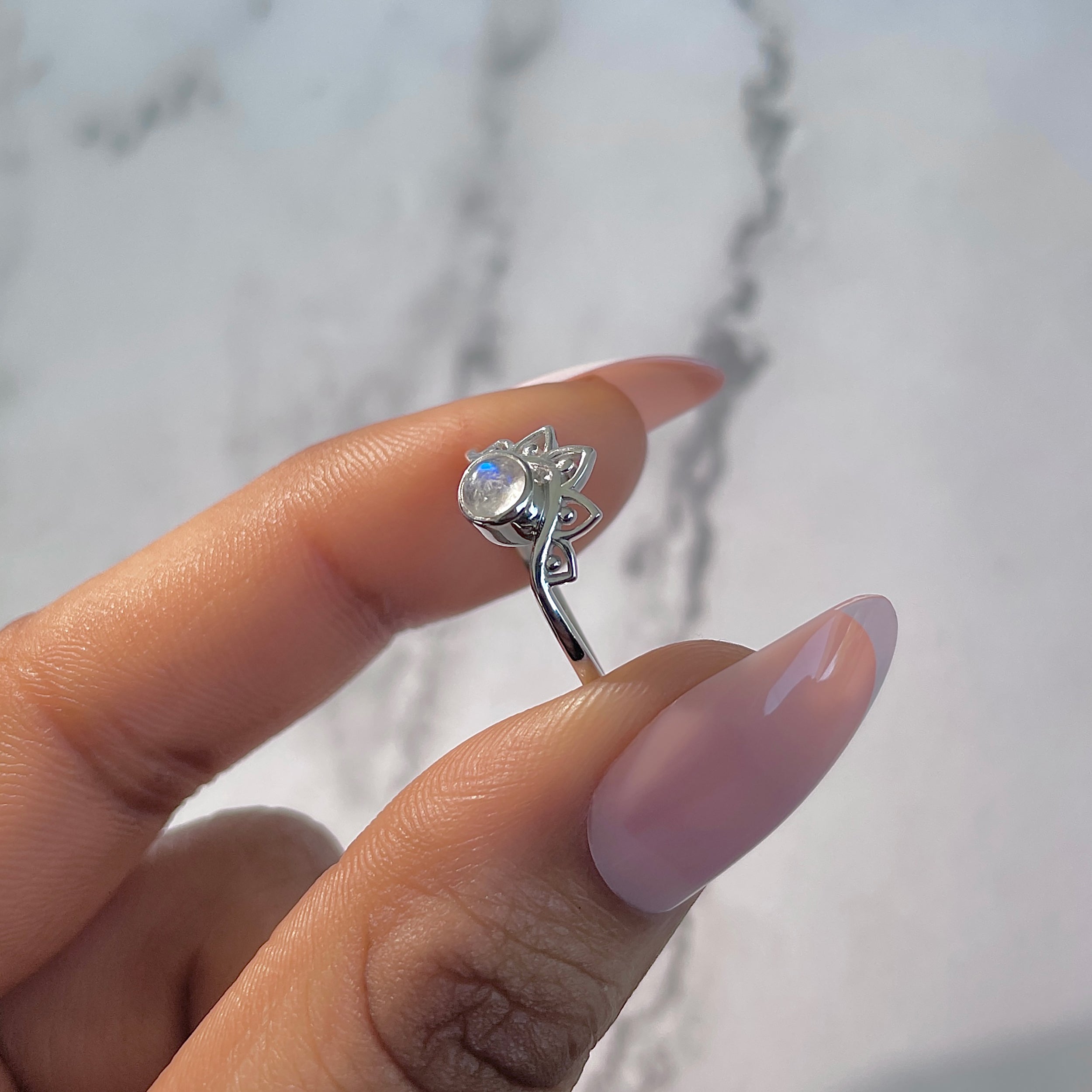 Moonstone Ring-(RBM-RDR-1342.)