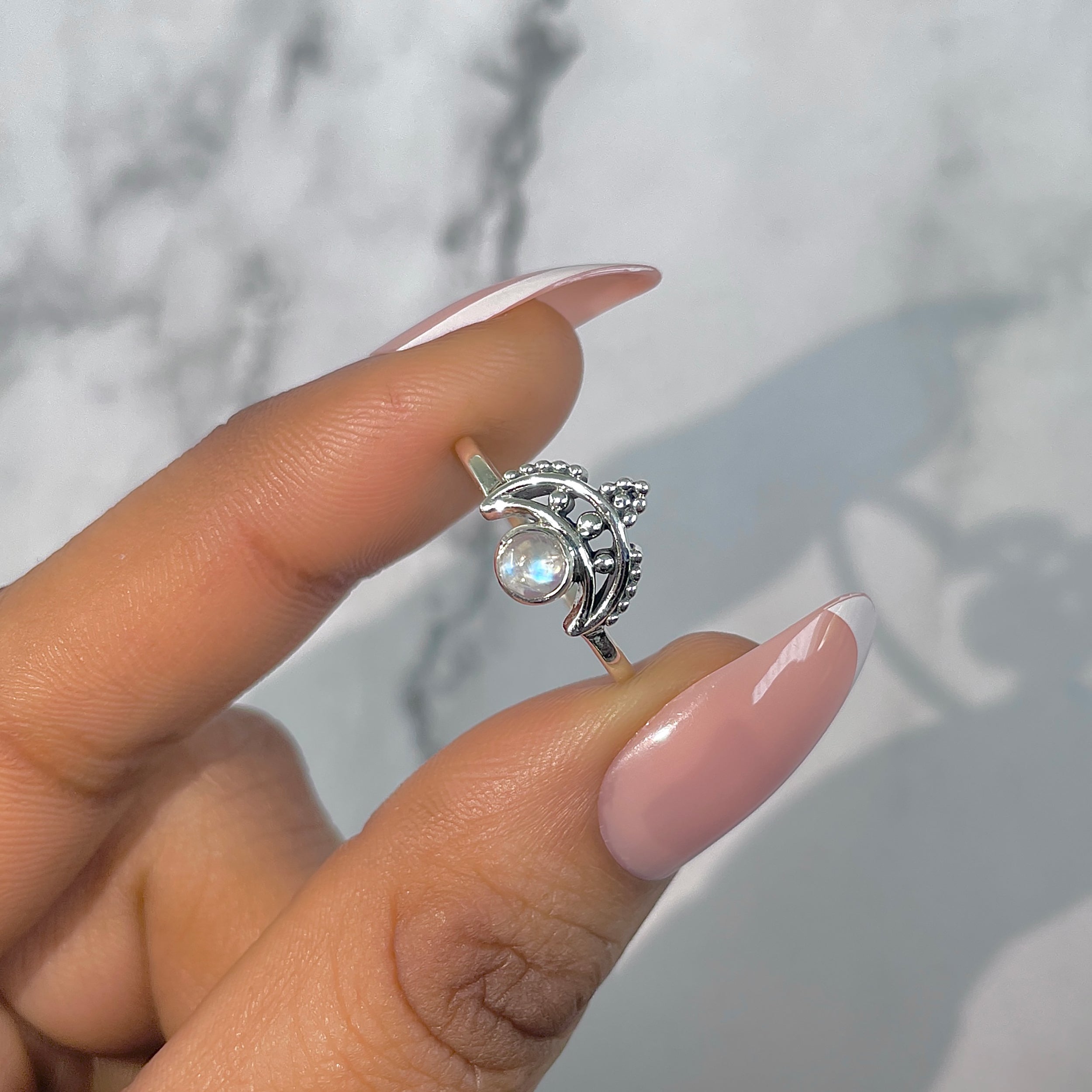 Moonstone Ring-(RBM-RDR-1344.)