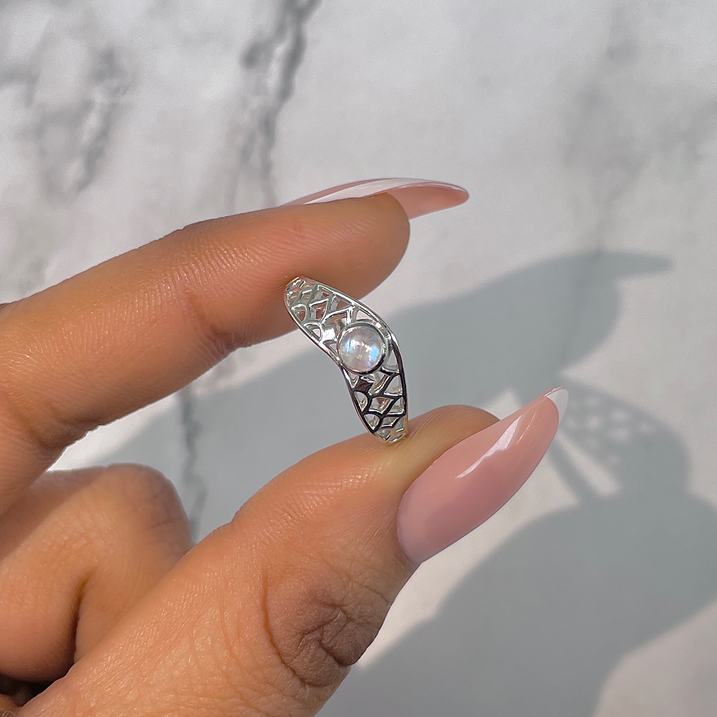 Moonstone Ring-(RBM-RDR-1346.)