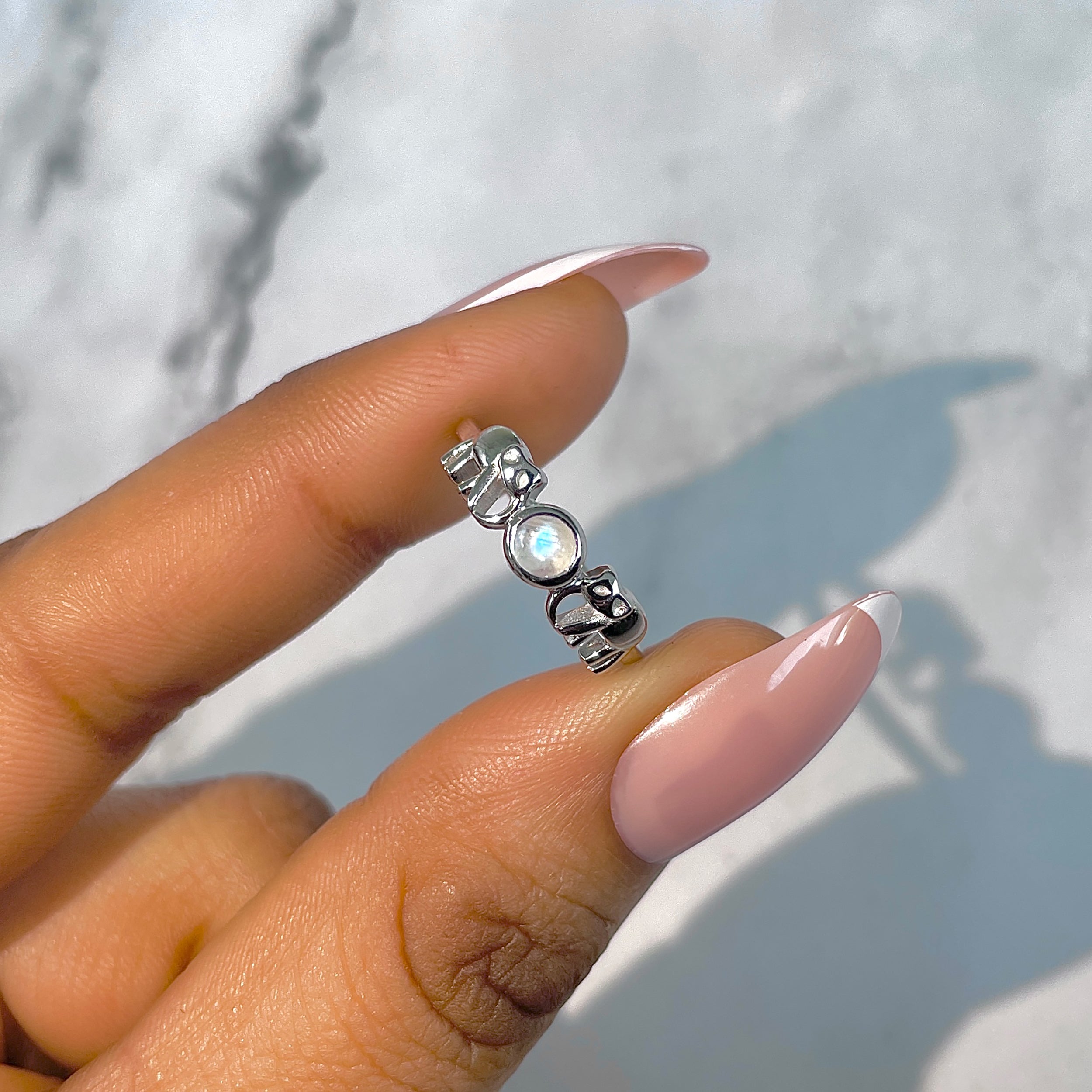 Moonstone Ring-(RBM-RDR-1347.)