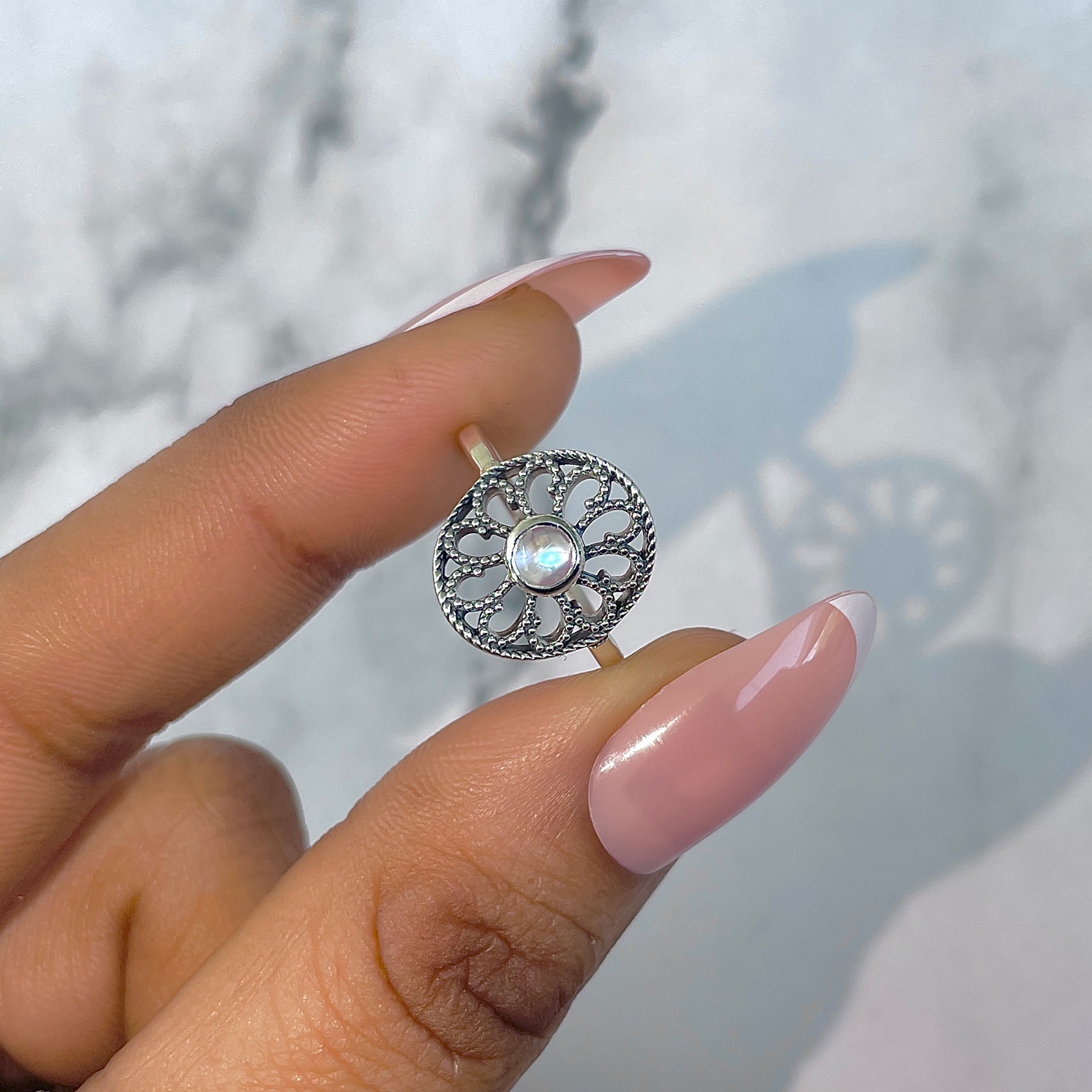 Moonstone Ring-(RBM-RDR-1350.)
