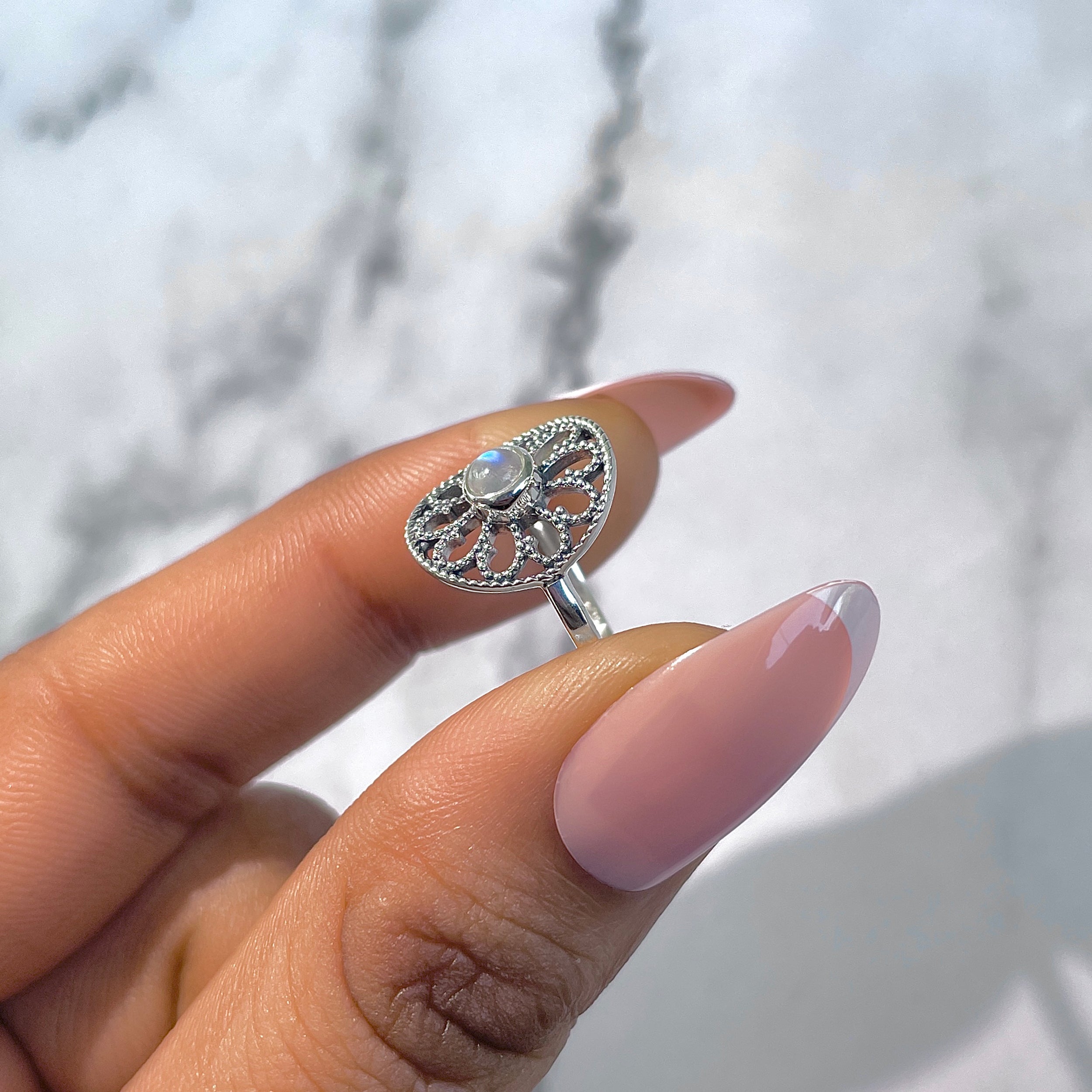 Moonstone Ring-(RBM-RDR-1350.)