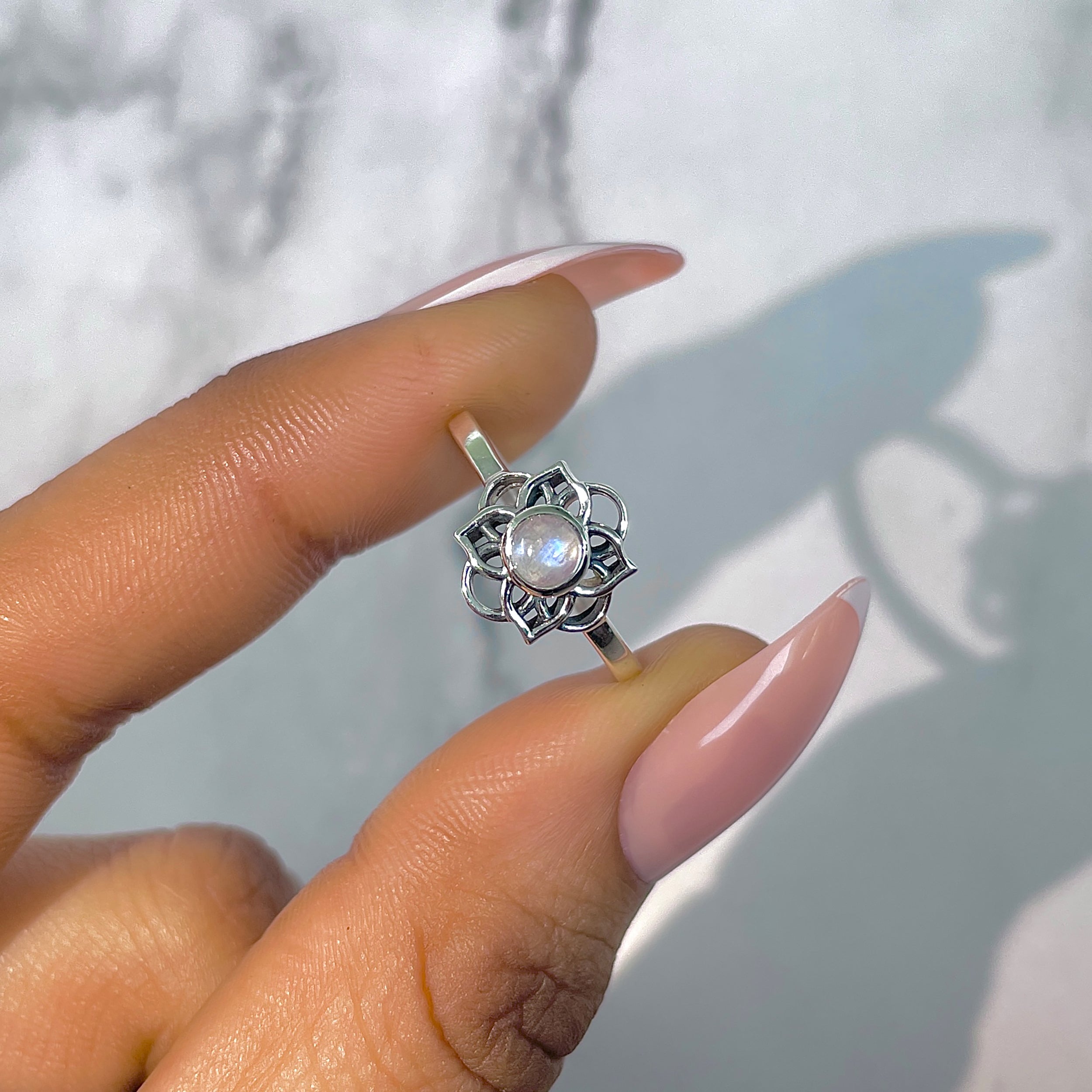 Moonstone Ring-(RBM-RDR-1351.)