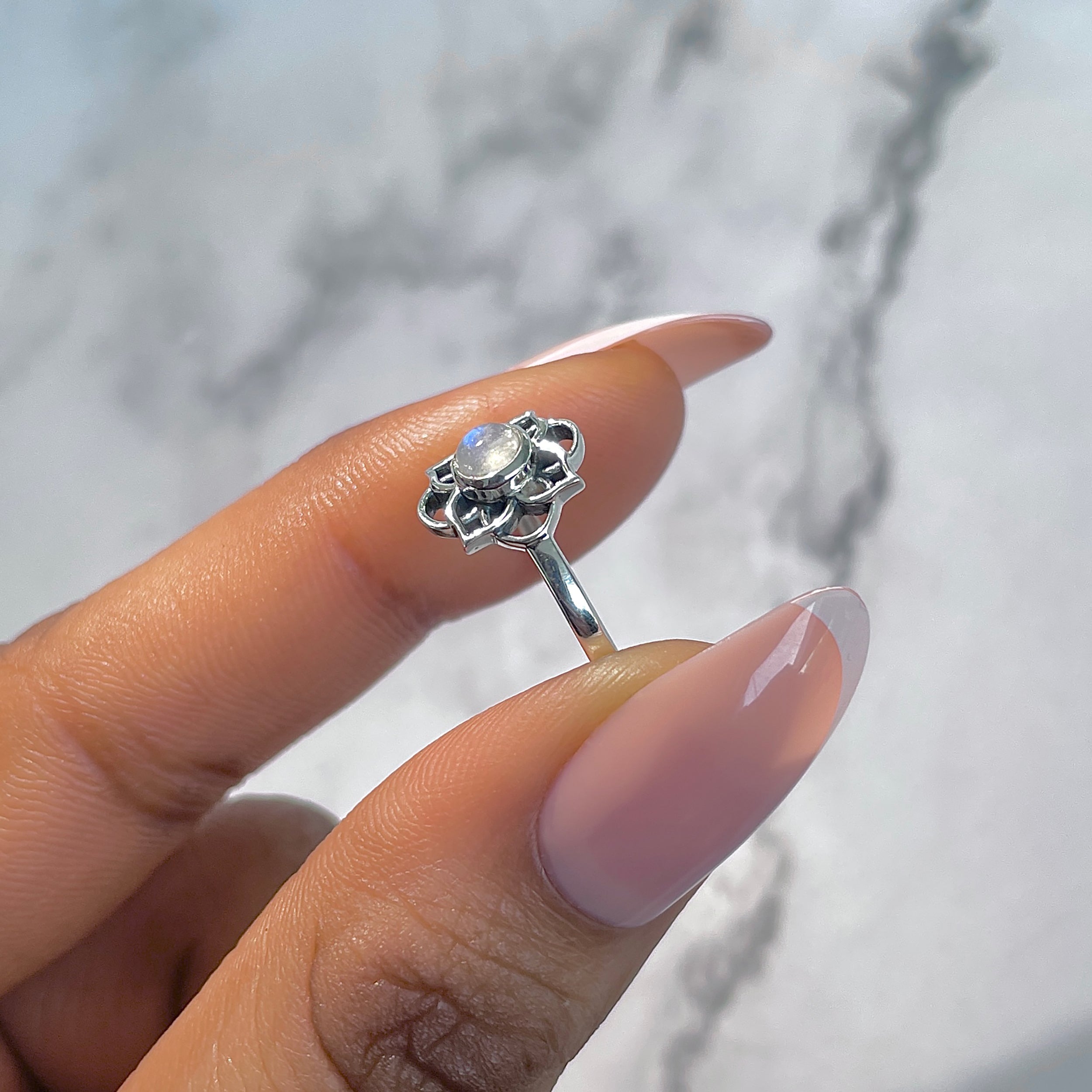 Moonstone Ring-(RBM-RDR-1351.)