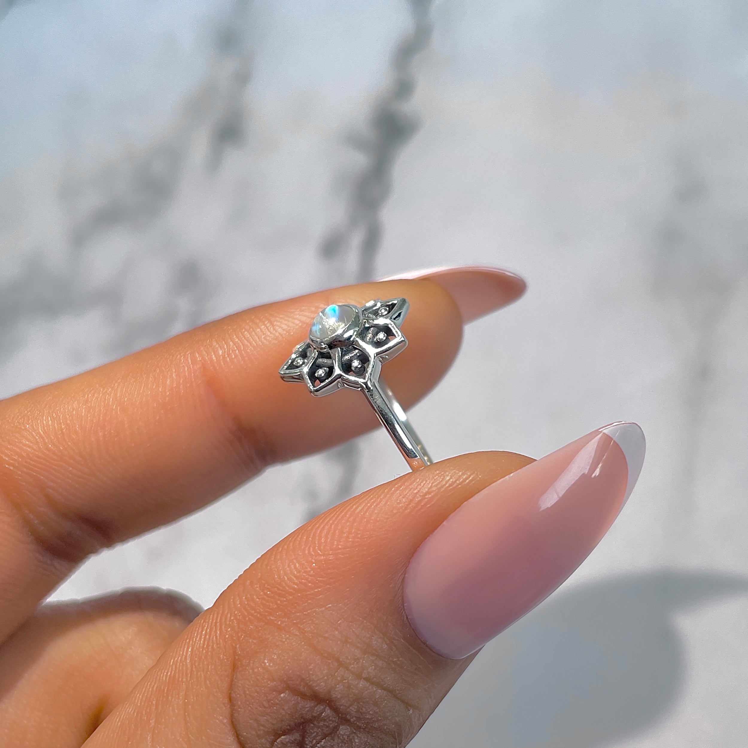 Moonstone Ring-(RBM-RDR-1360.)