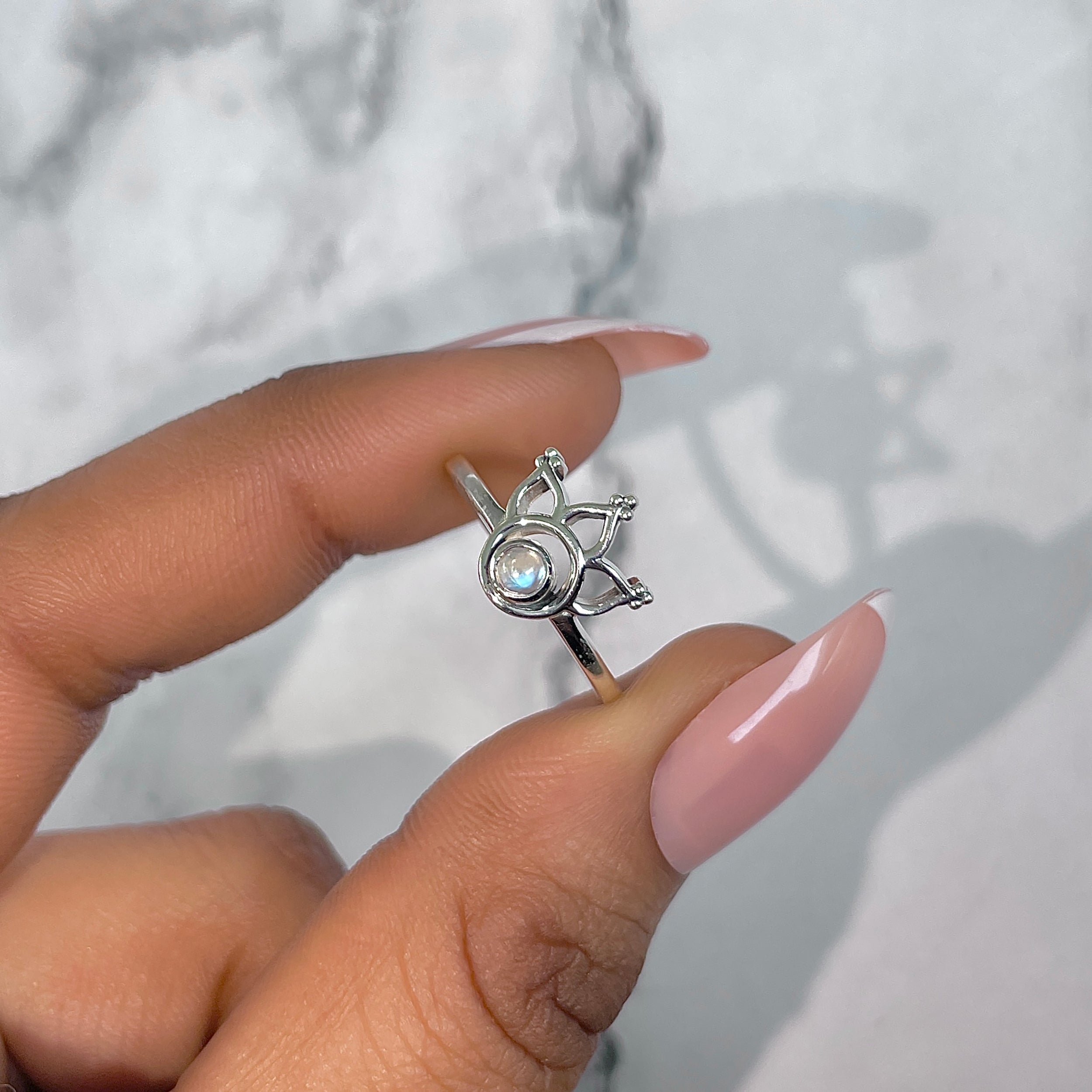 Moonstone Ring-(RBM-RDR-1362.)