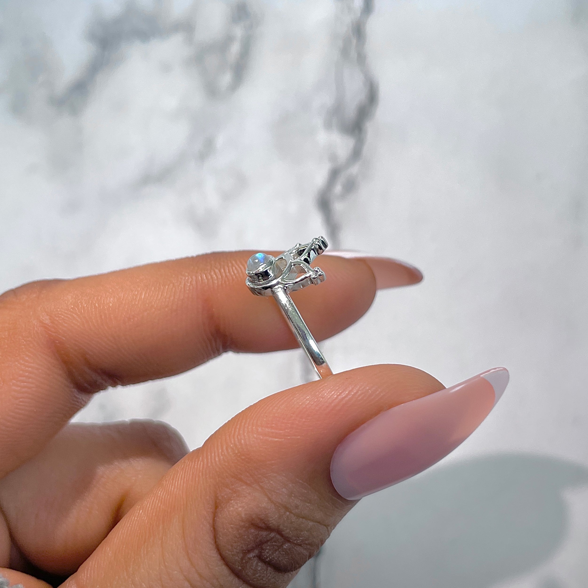 Moonstone Ring-(RBM-RDR-1362.)