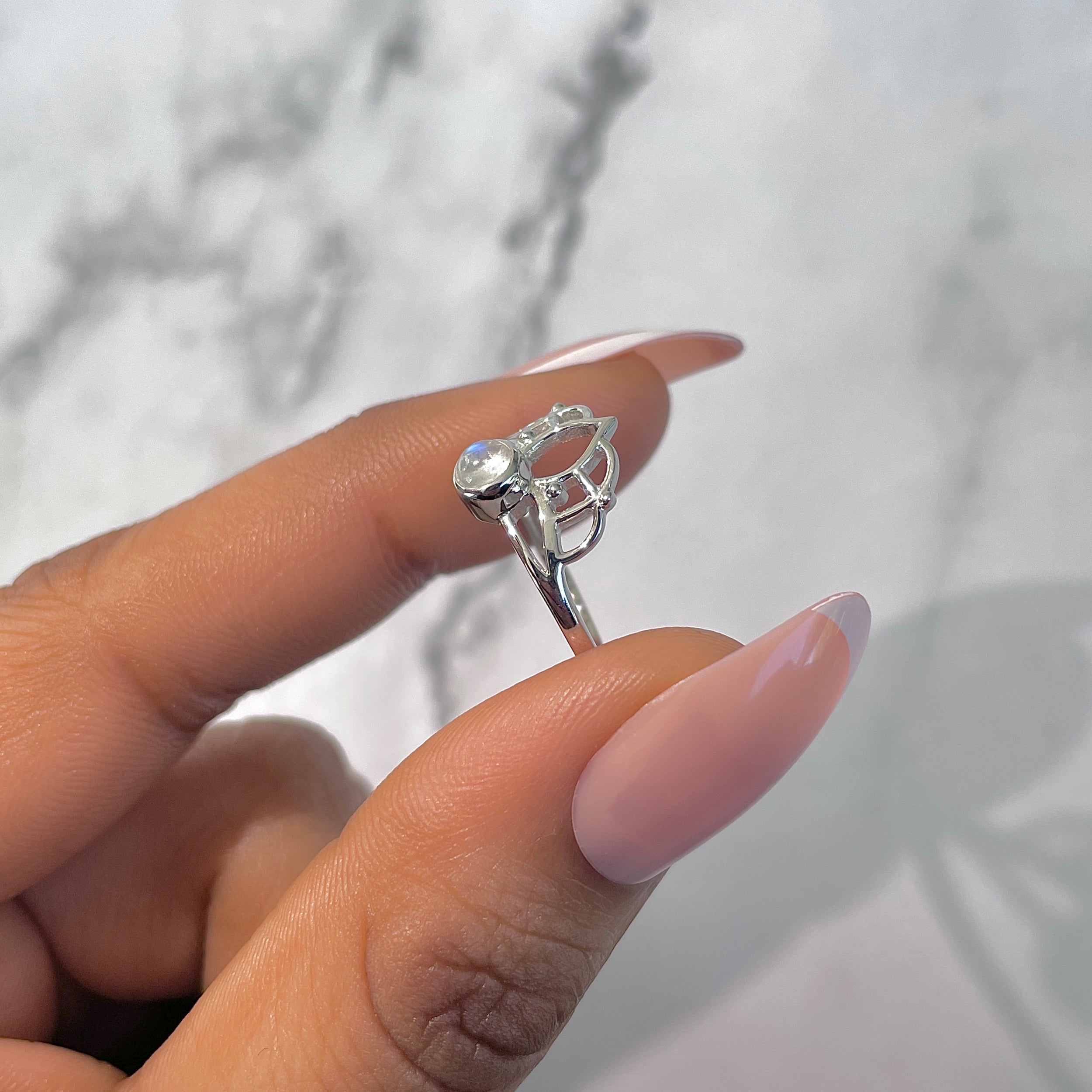 Moonstone Ring-(RBM-RDR-1364.)