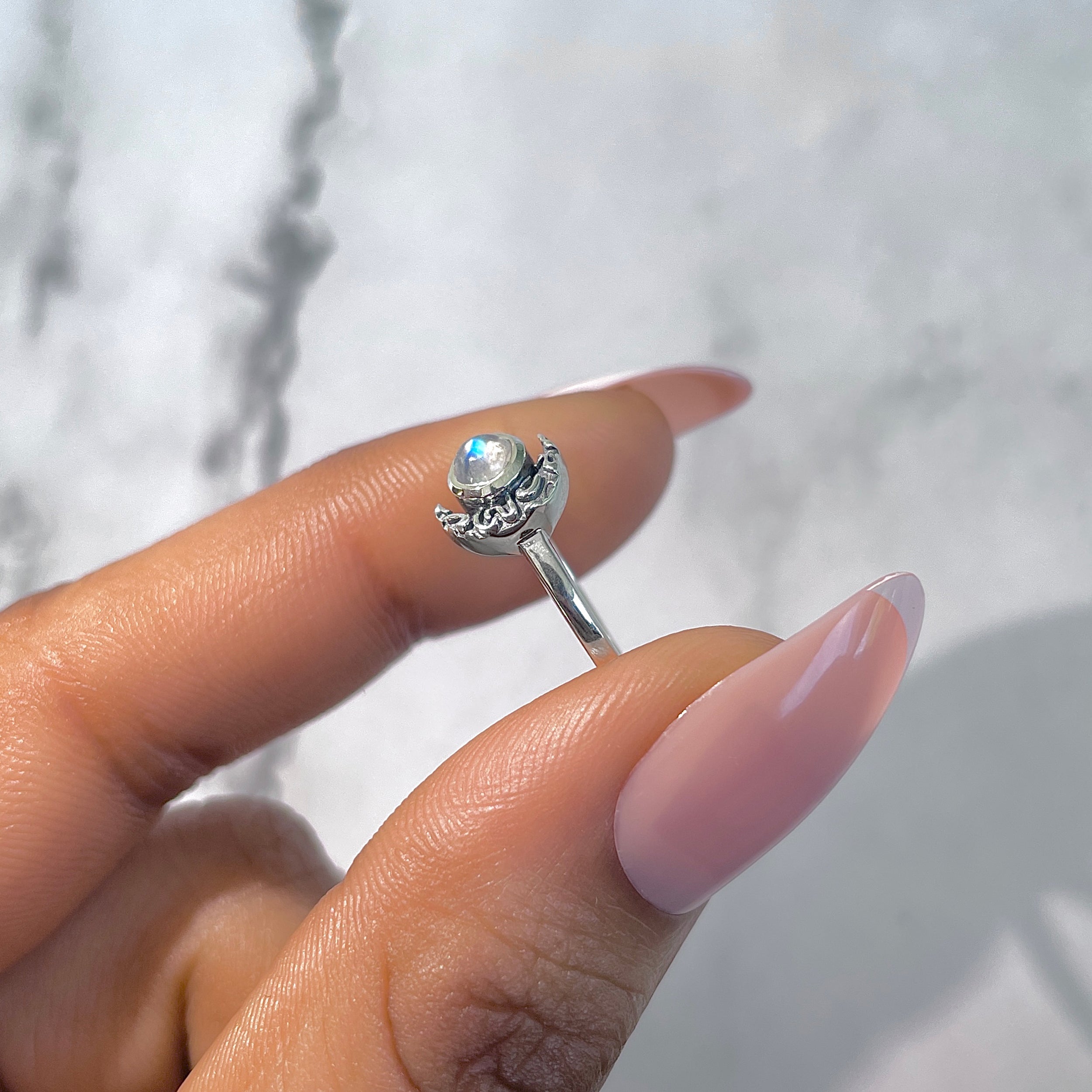 Moonstone Ring-(RBM-RDR-1371.)