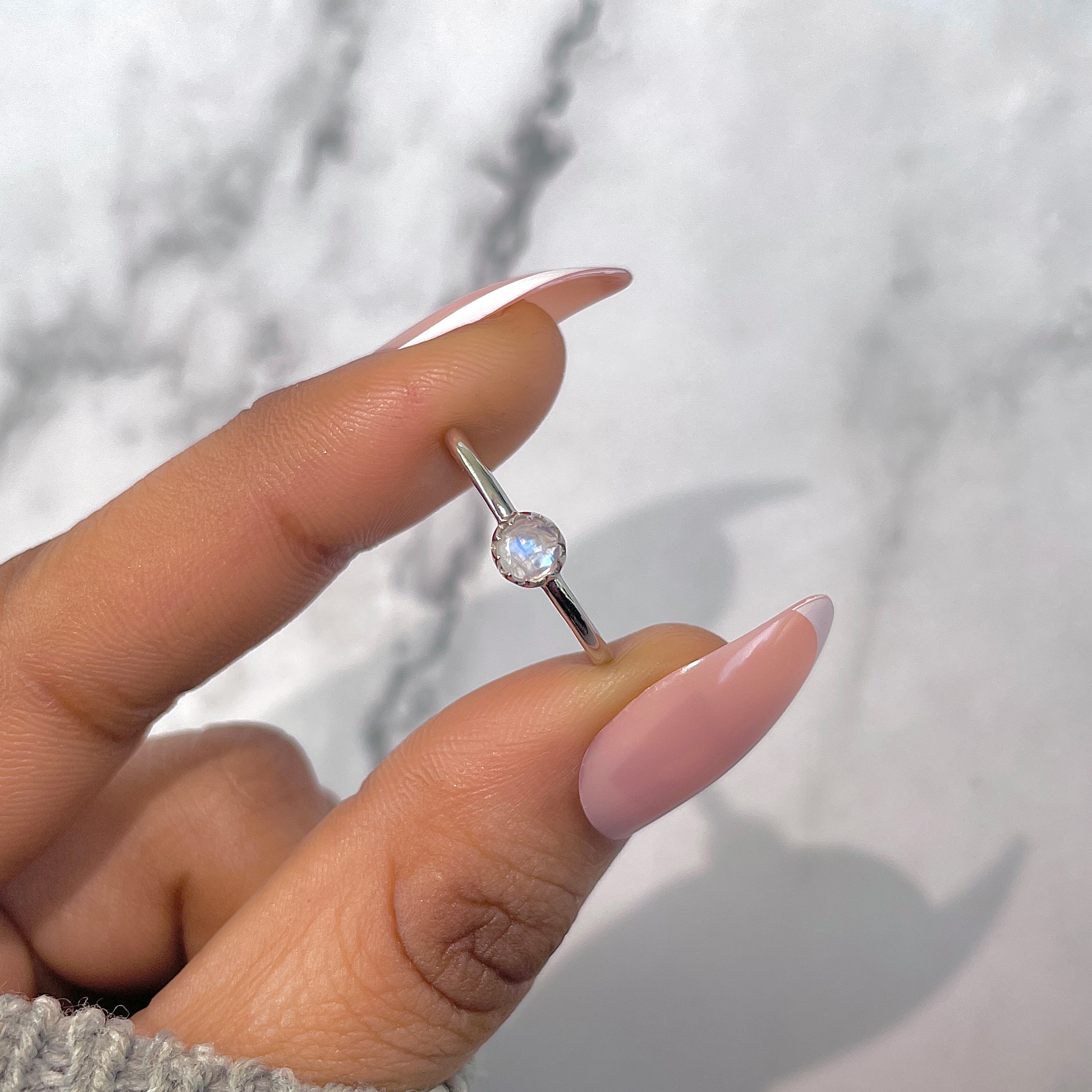 Moonstone Ring-(RBM-RDR-1421.)