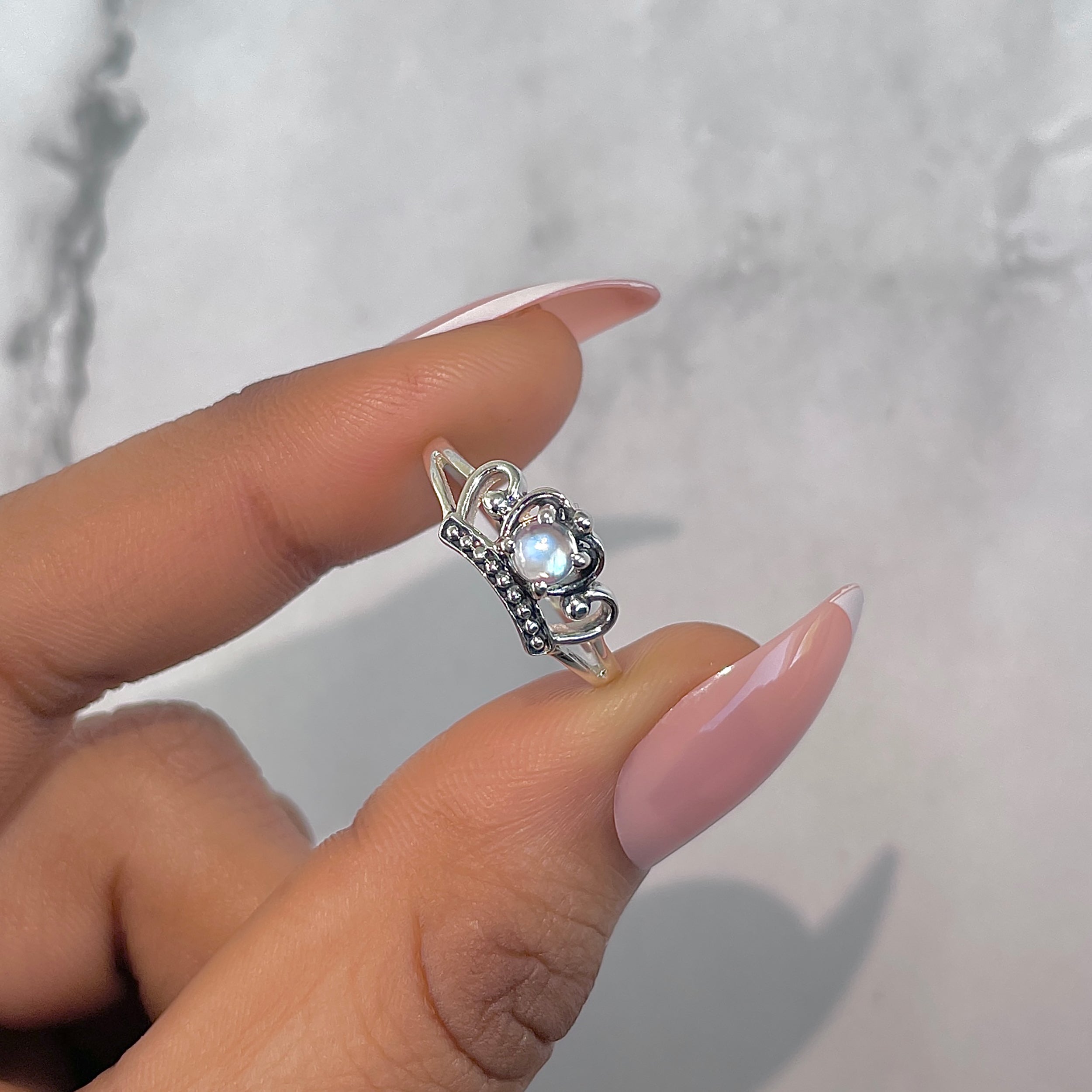 Moonstone Ring-(RBM-RDR-1430.)