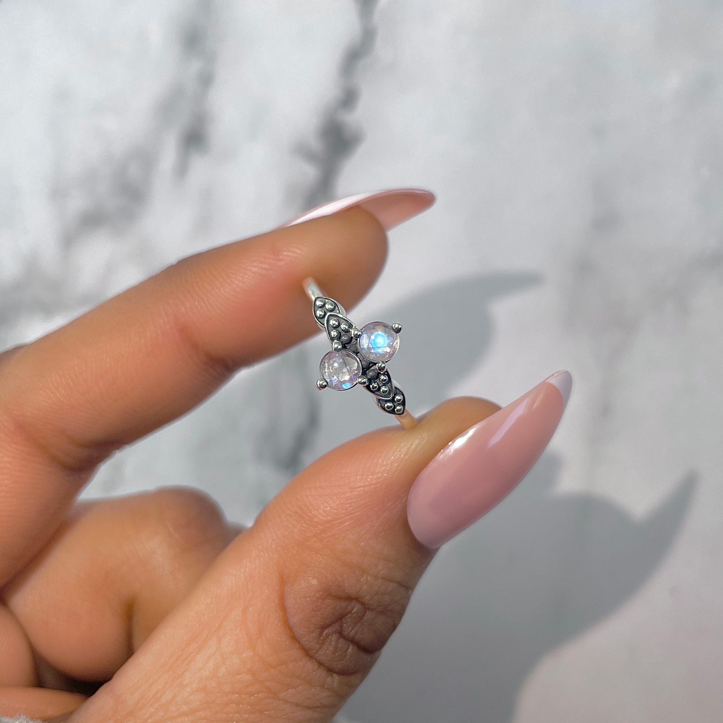 Moonstone Ring-(RBM-RDR-1521.)