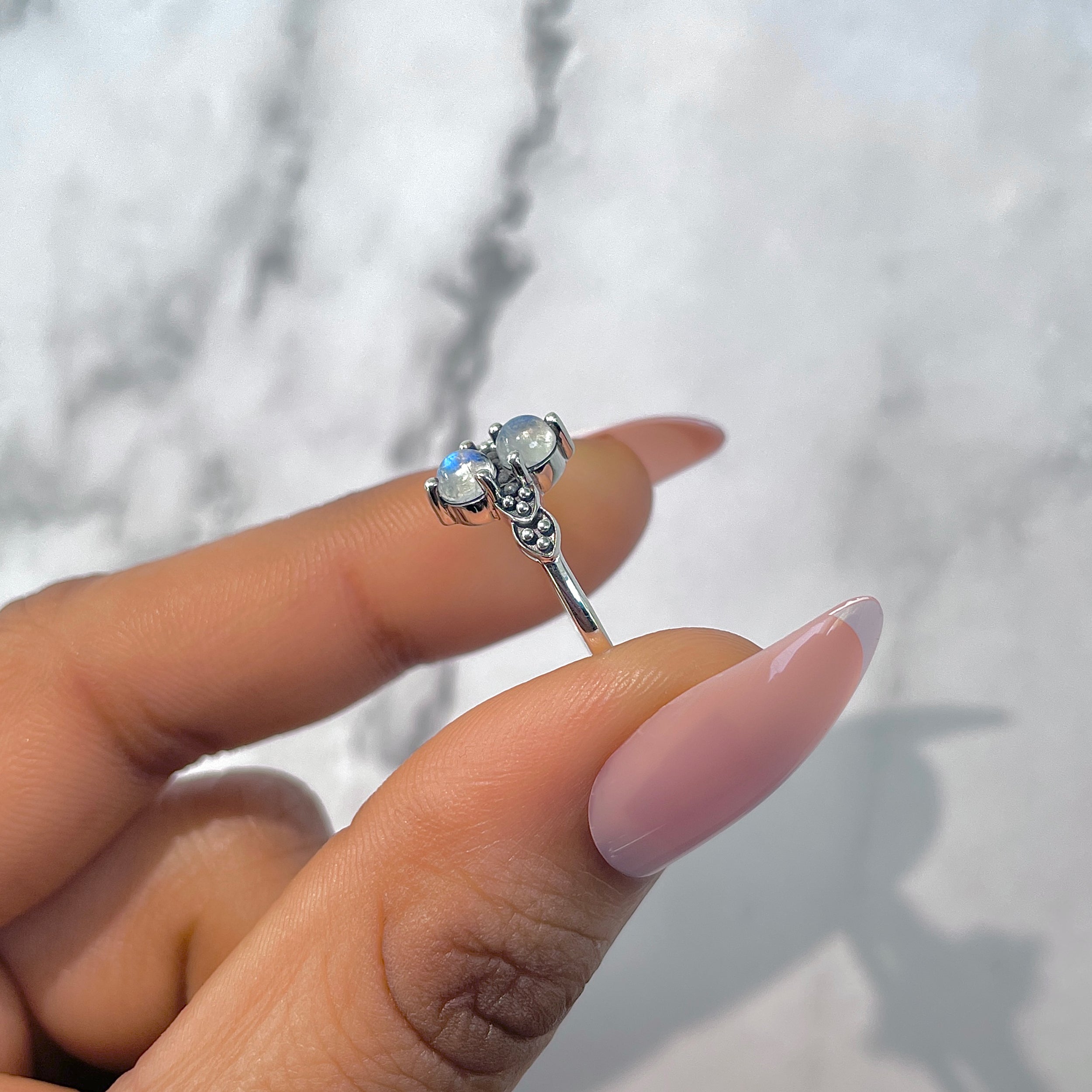 Moonstone Ring-(RBM-RDR-1521.)