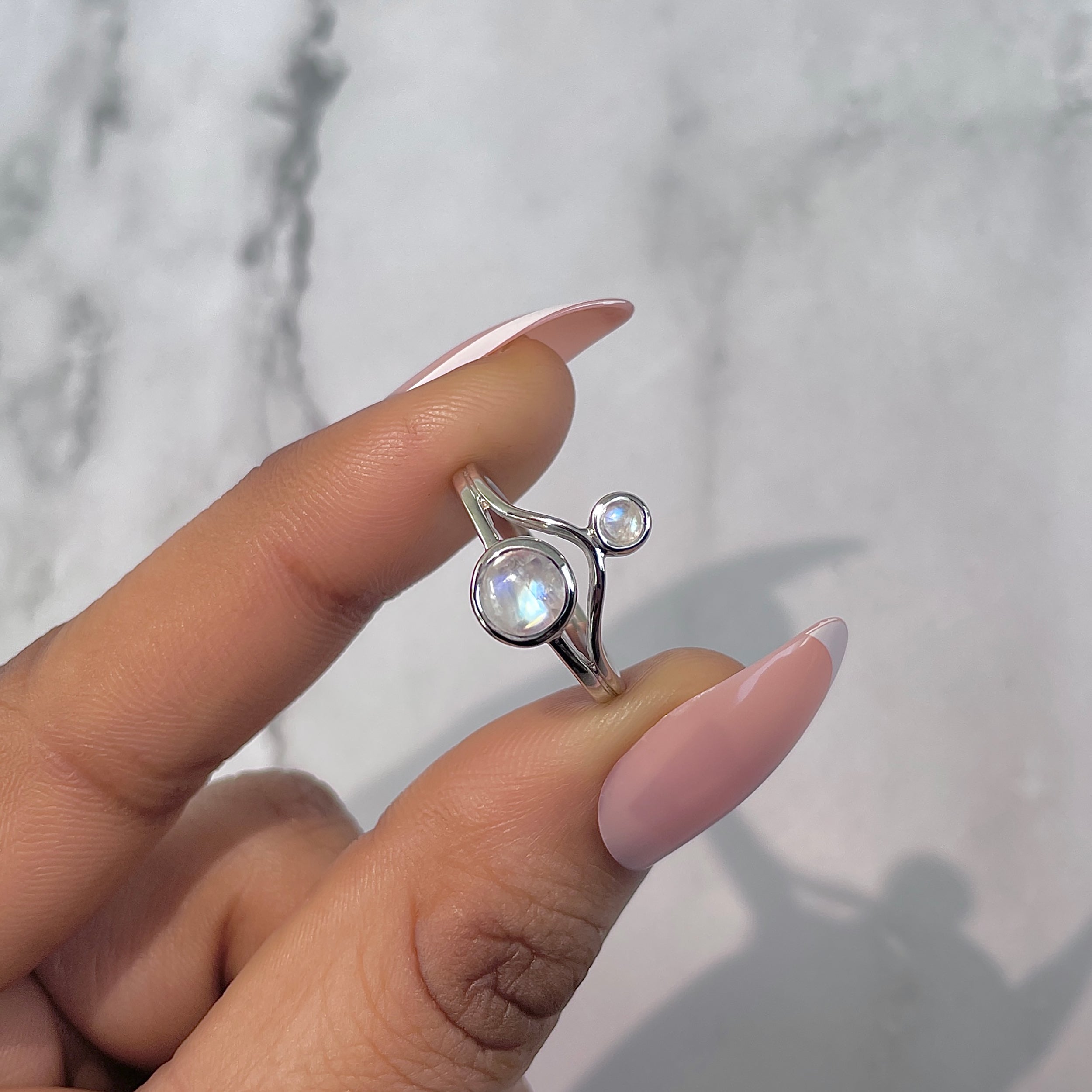 Moonstone Ring-(RBM-RDR-1626.)