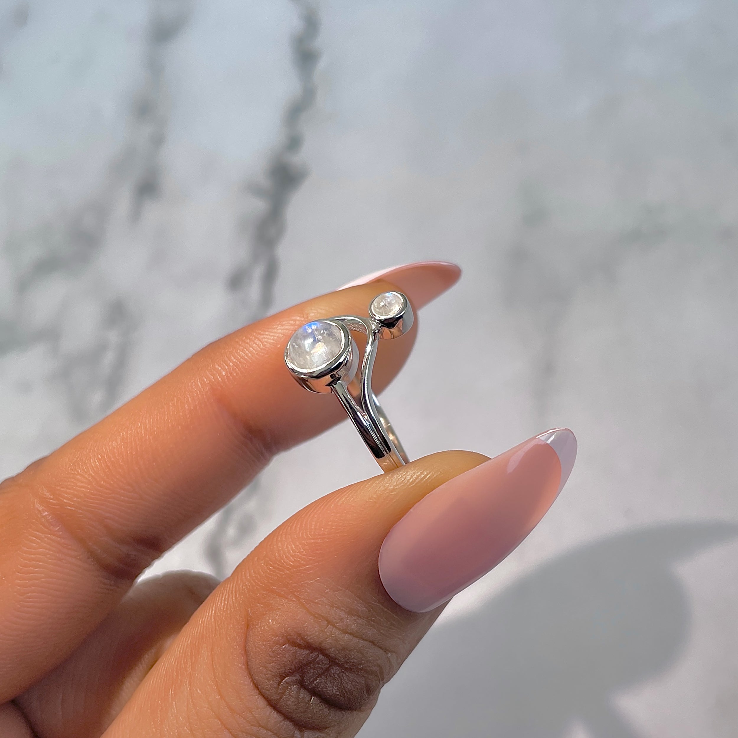 Moonstone Ring-(RBM-RDR-1626.)