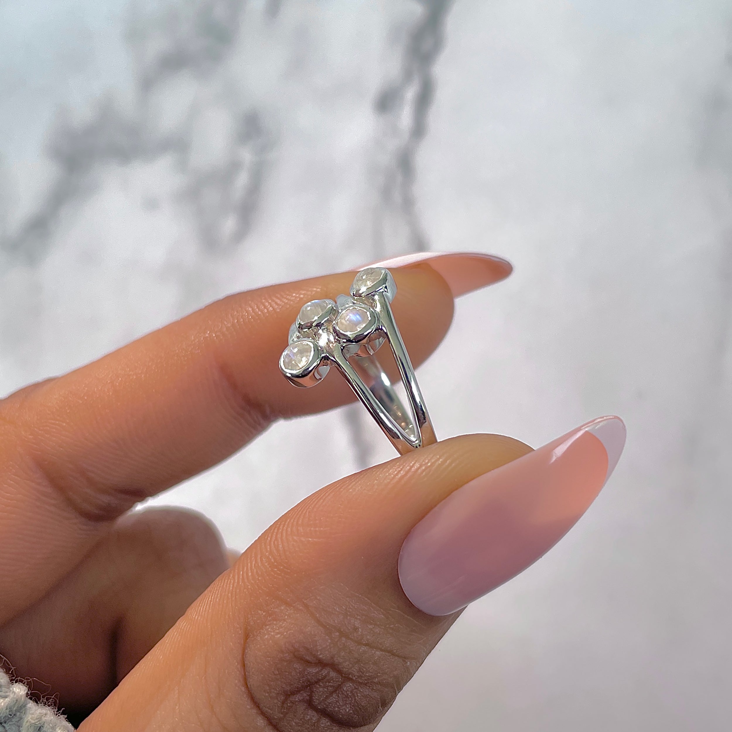 Moonstone Ring-(RBM-RDR-1638.)