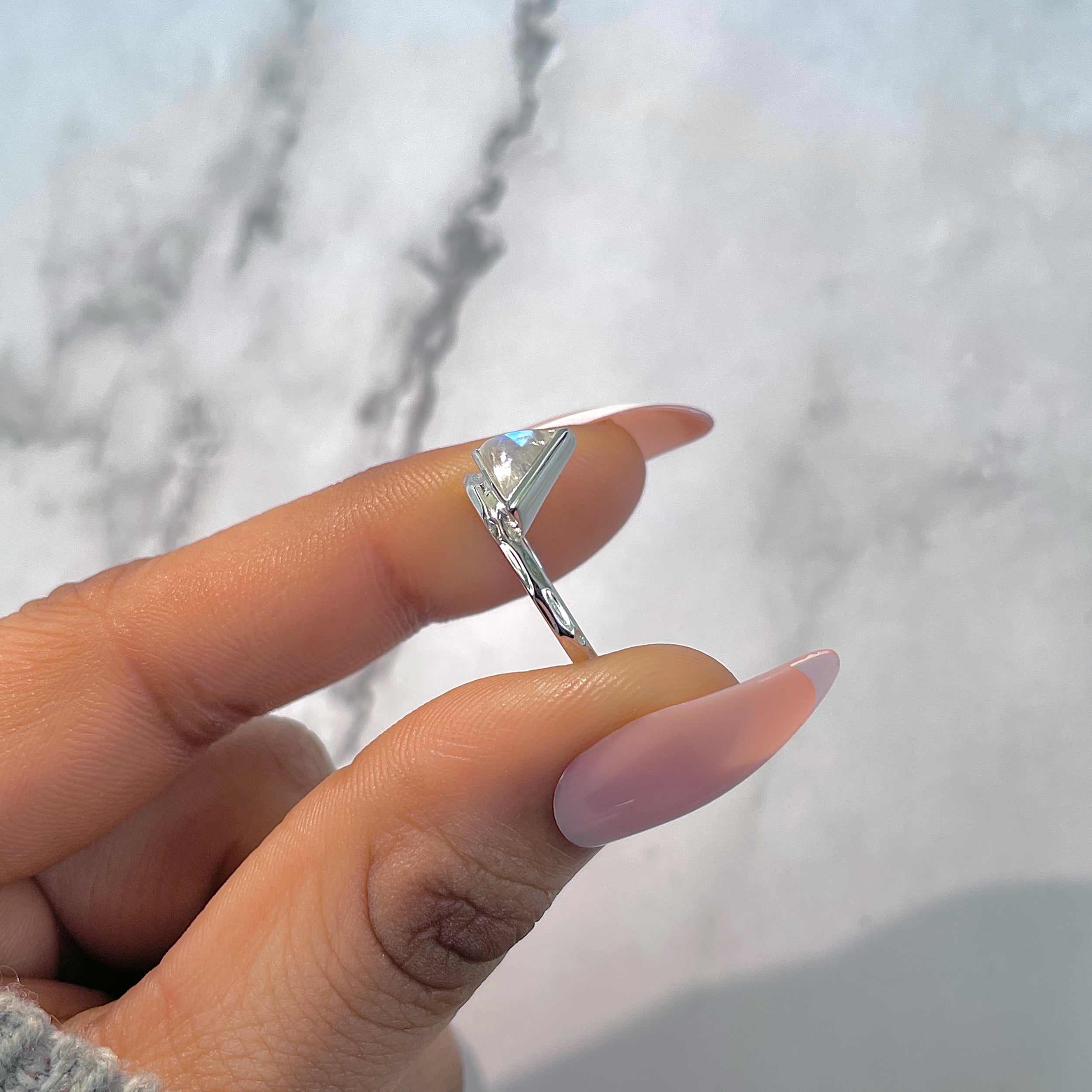 Moonstone Ring-(RBM-RDR-1682.)