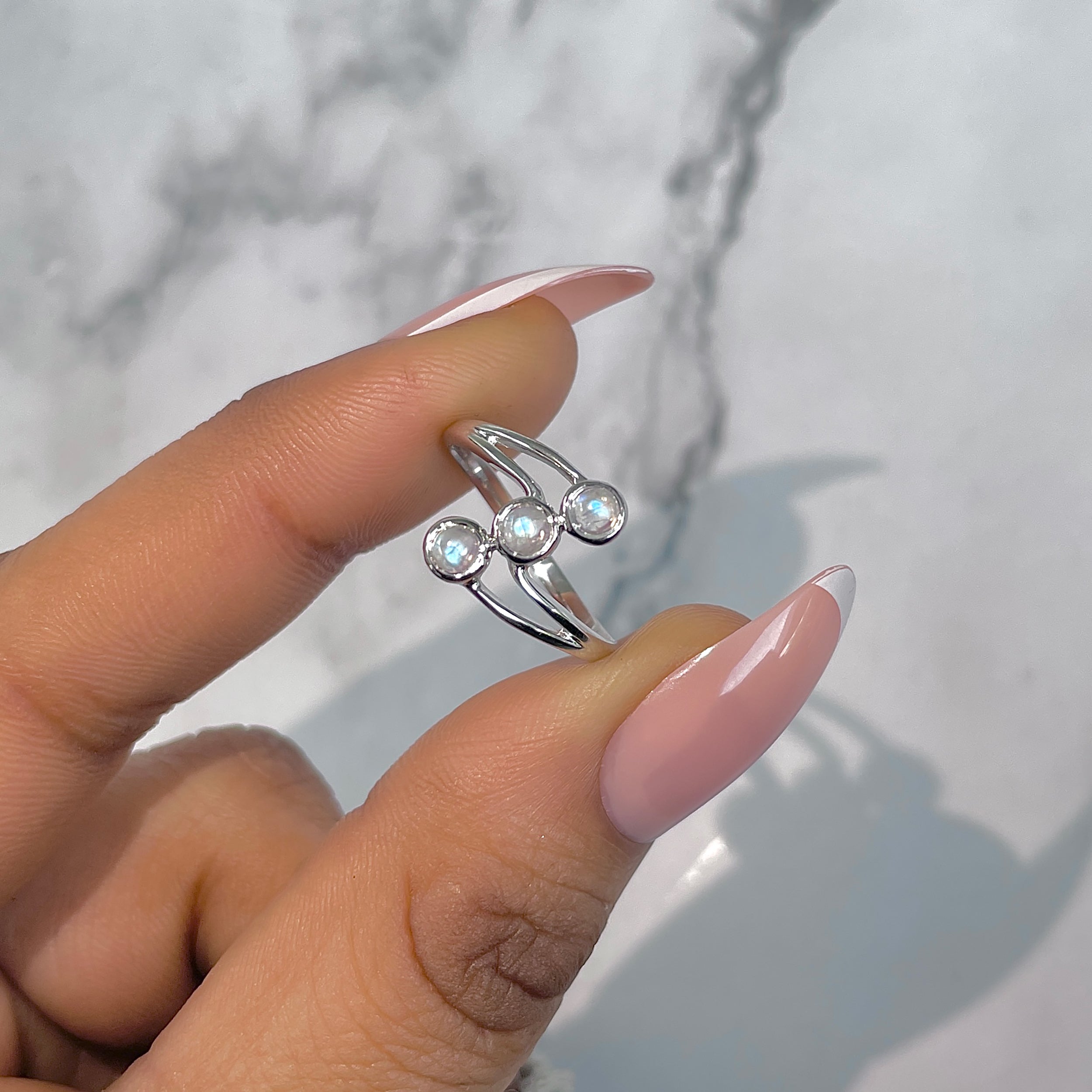 Moonstone Ring-(RBM-RDR-1707.)