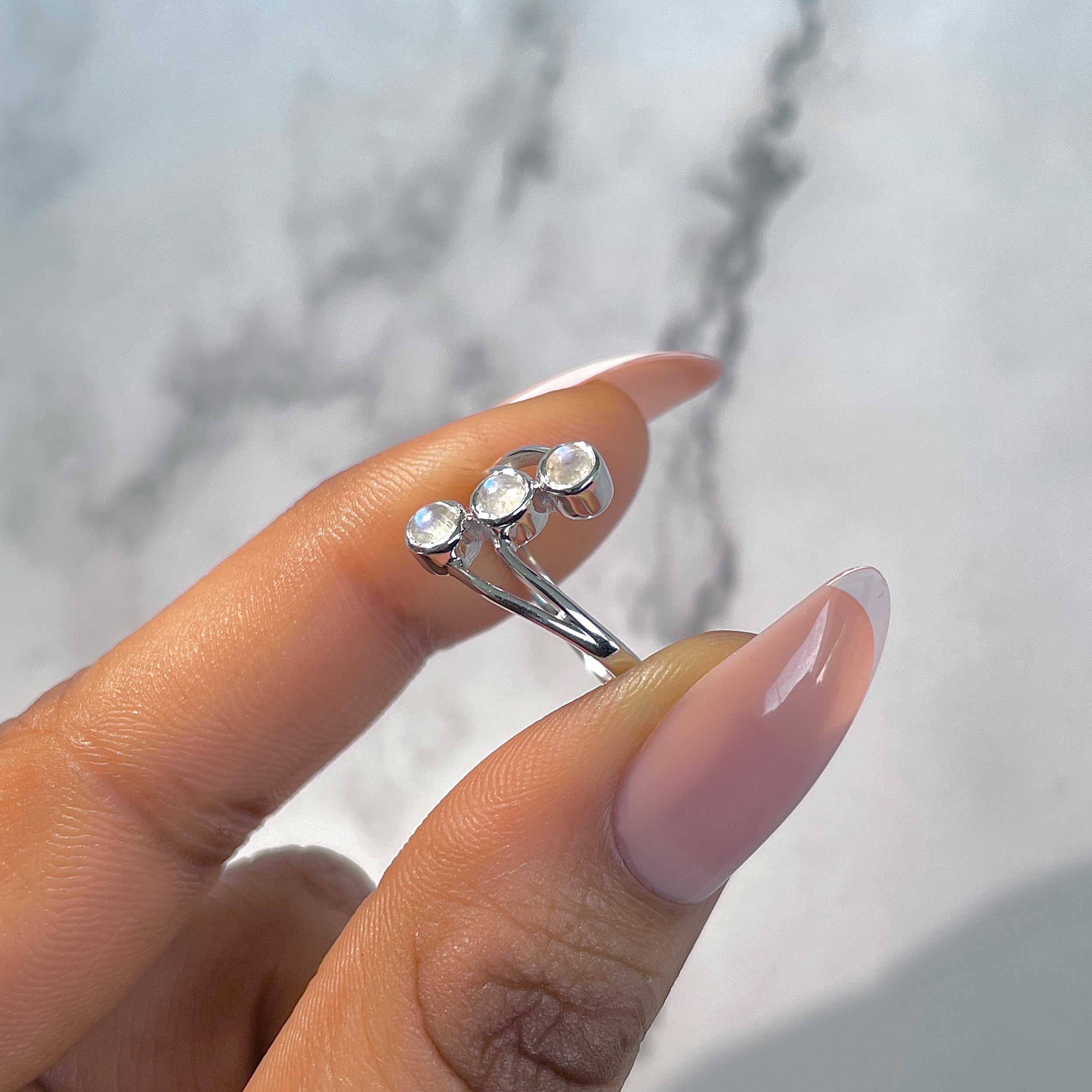 Moonstone Ring-(RBM-RDR-1707.)